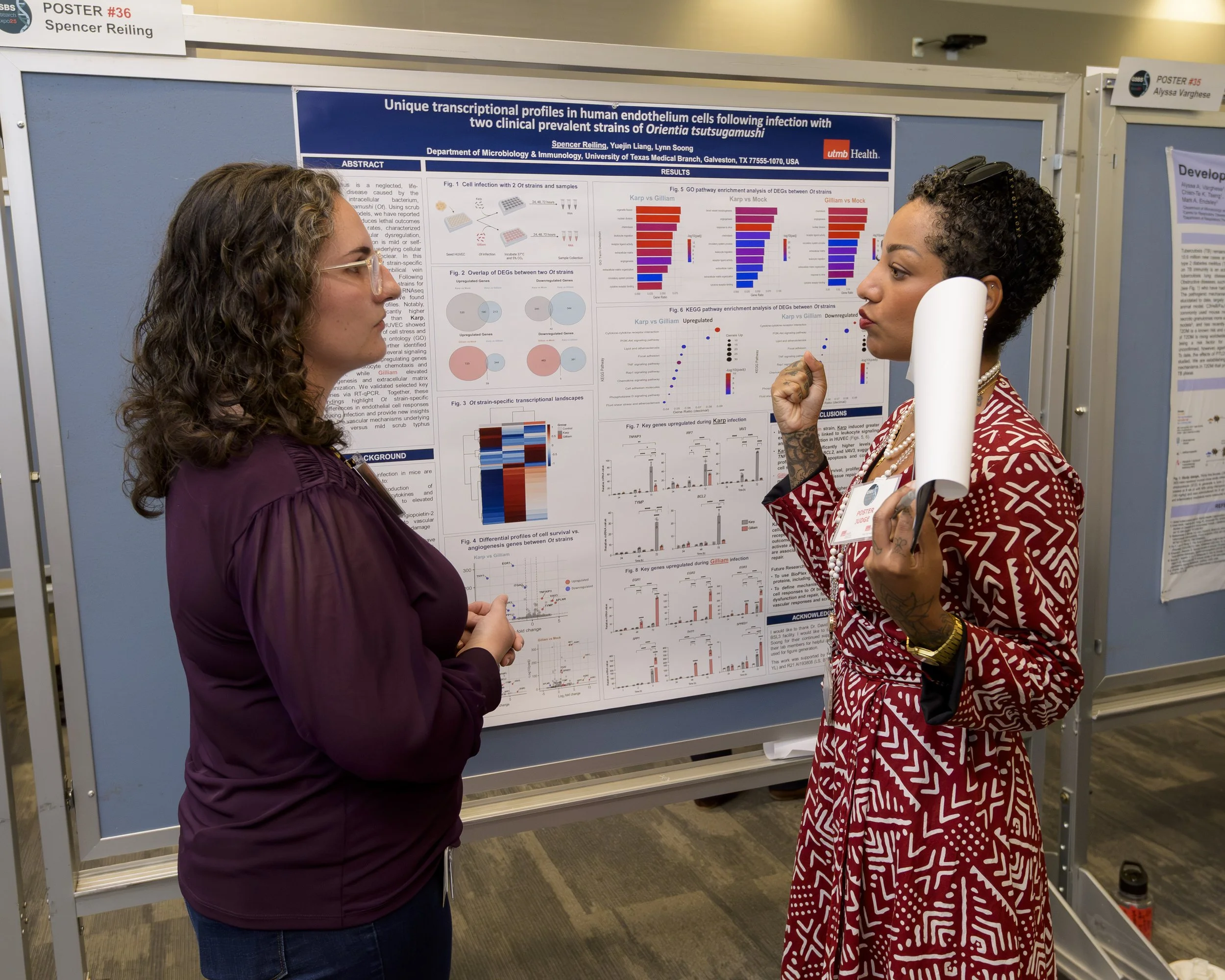 I did NOT punch a student at Research Day