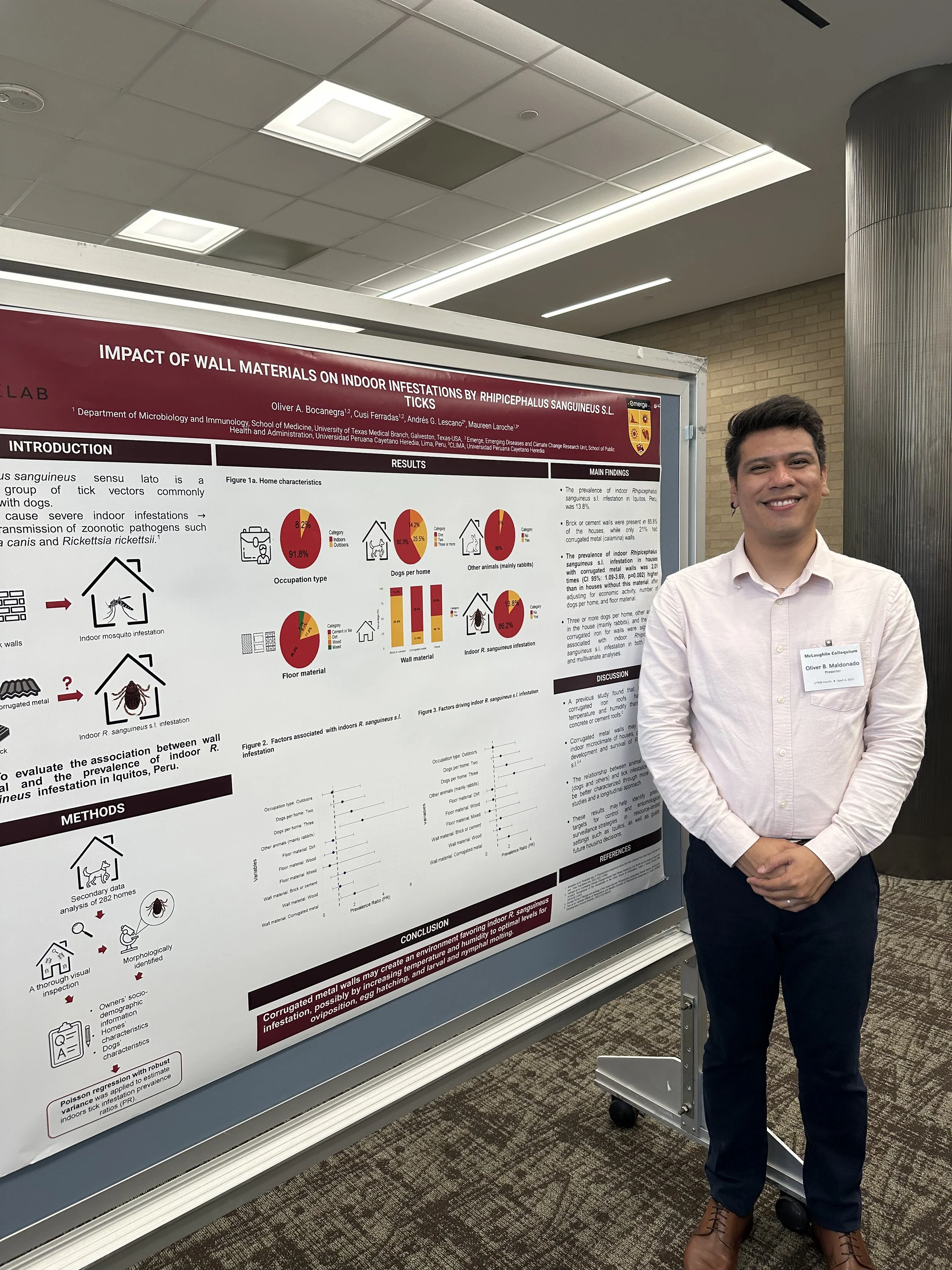 Oli at the McLaughlin Symposium