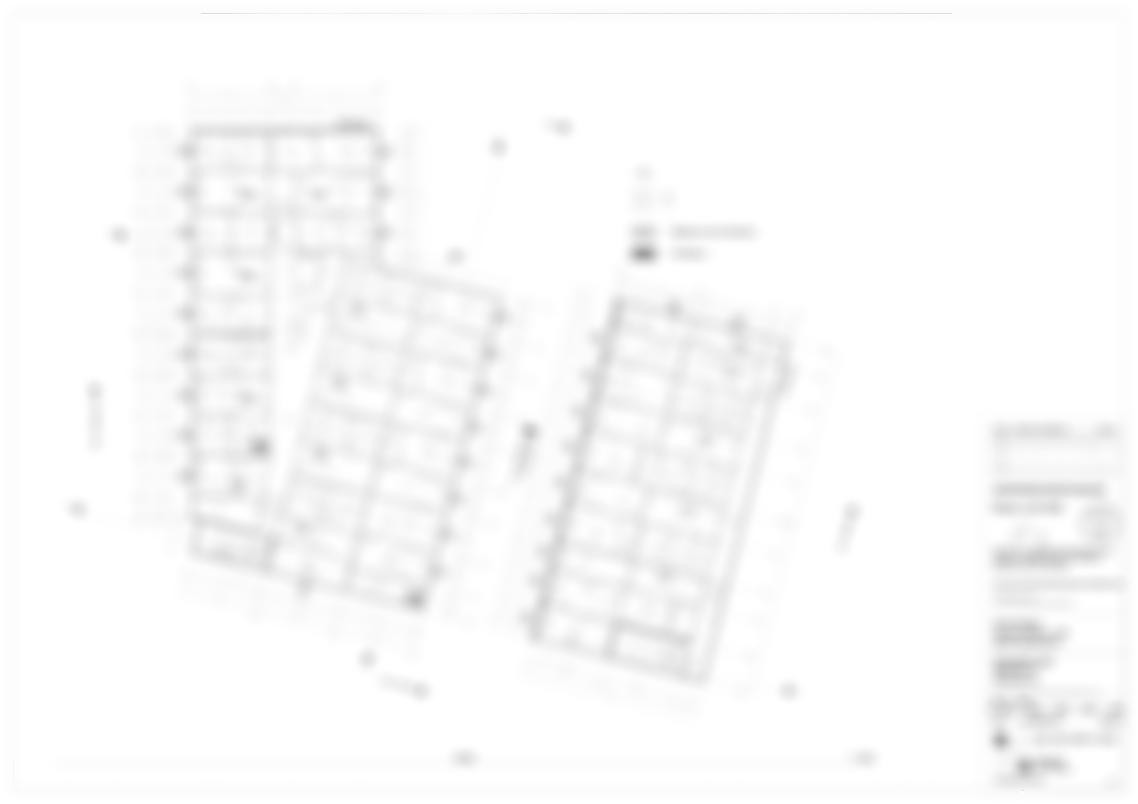 Grundrissplanung der modularen Wohneinheiten des Wohnensembles in Celle