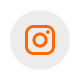 Instagram app icon with an orange camera outline inside a rounded square