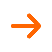 Black arrow pointing to the right with orange tip.