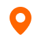 Map pin icon indicating location