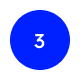 A blue circle with the number 3 inside.