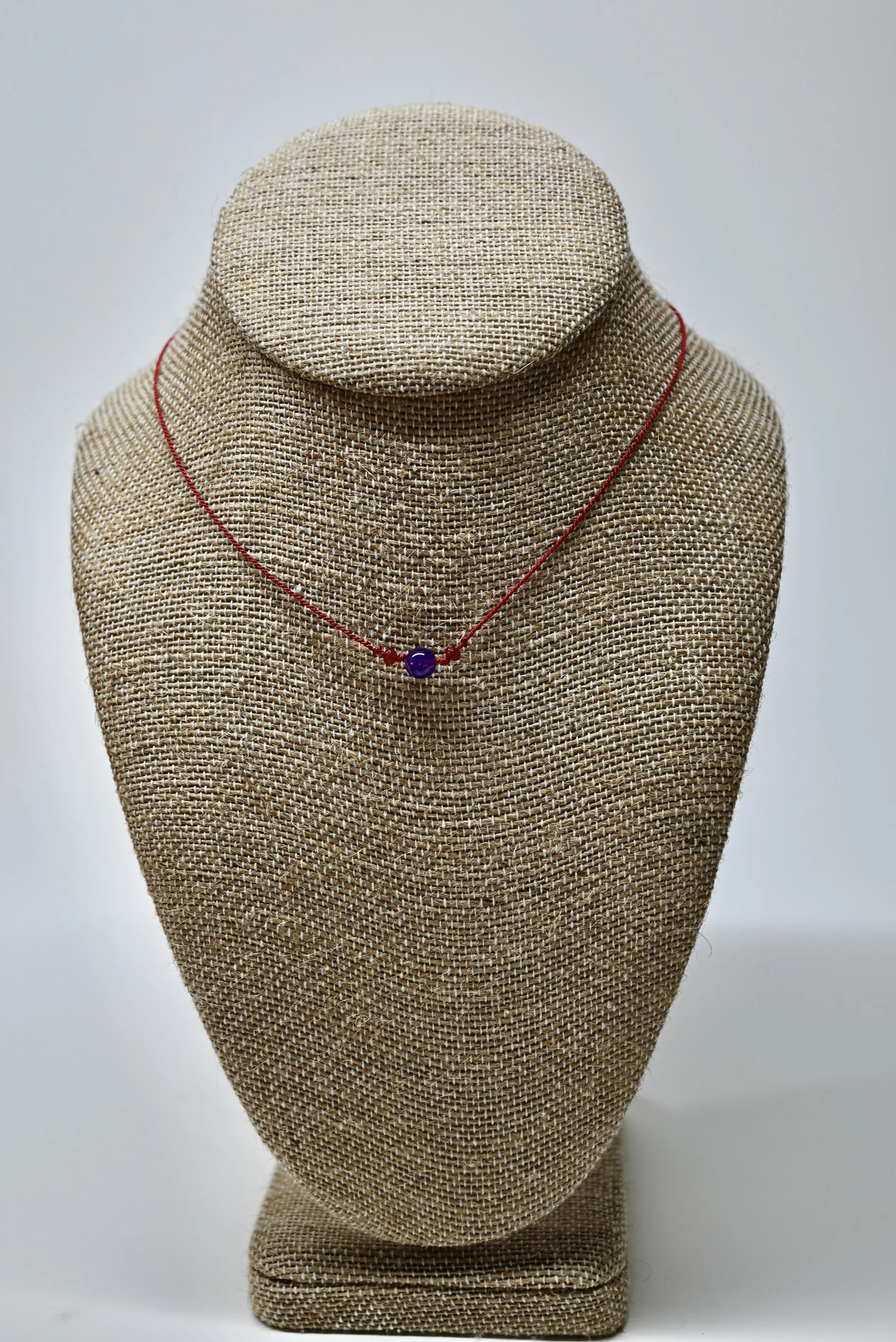 Amethyst & Ruby Necklace