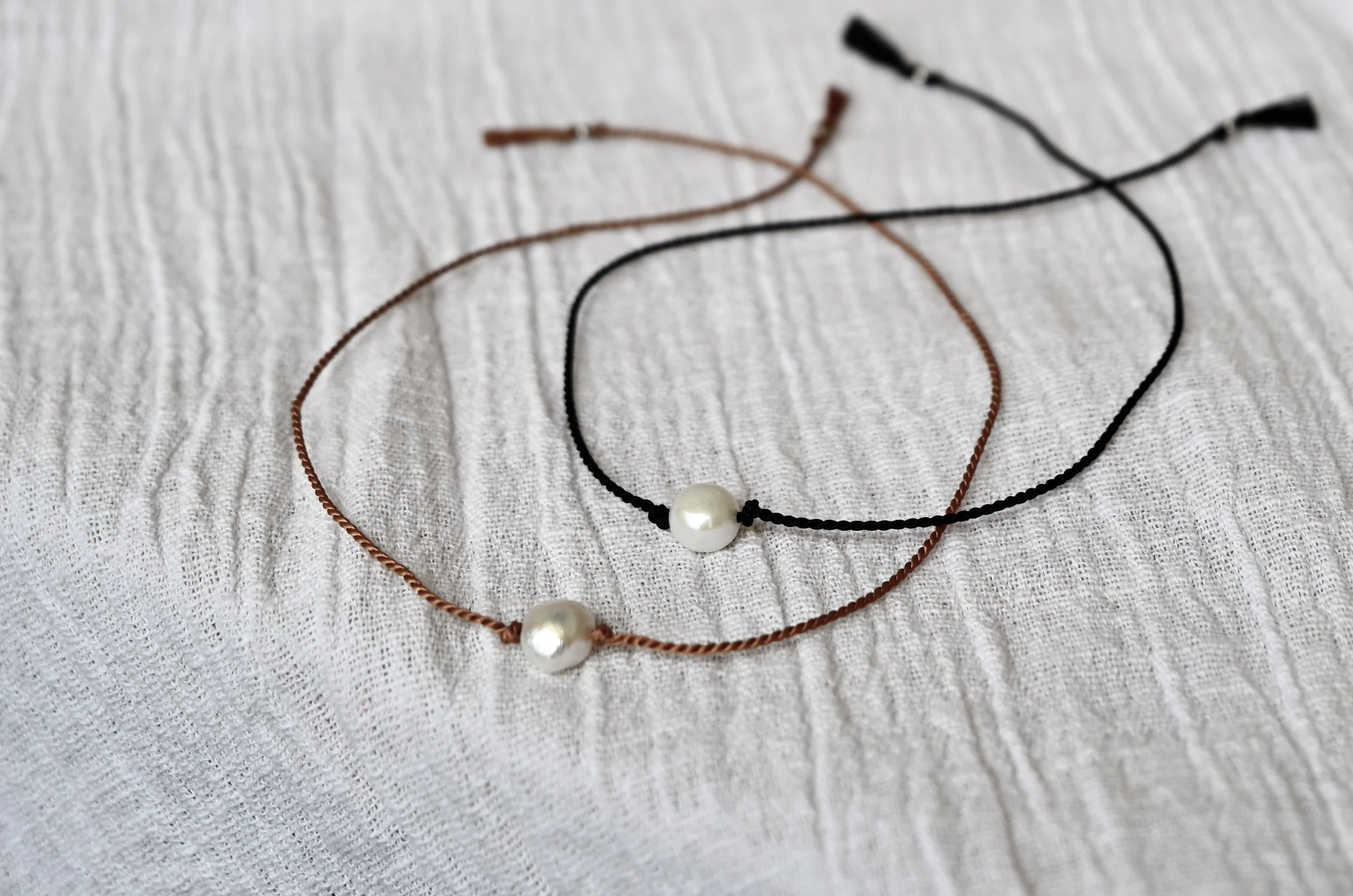 Dainty Pearl Friendship Bracelet/Anklet