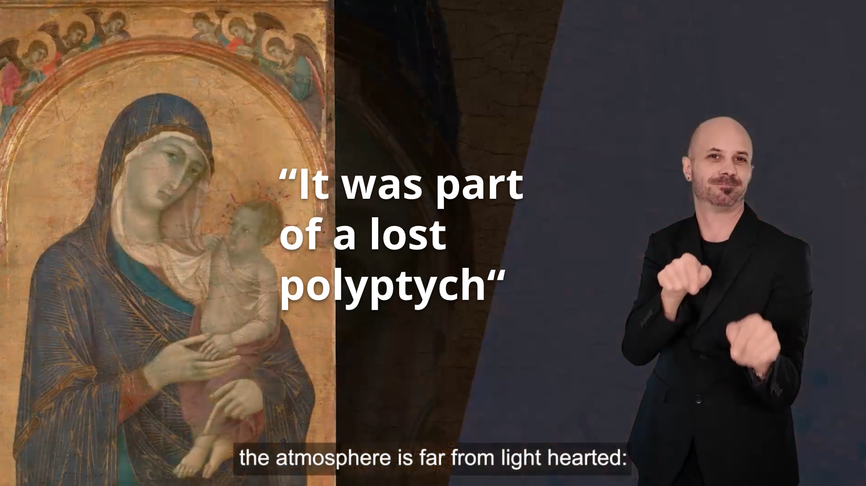Video recommendation: Duccio di Boninsegna’s Mastery in Room 4