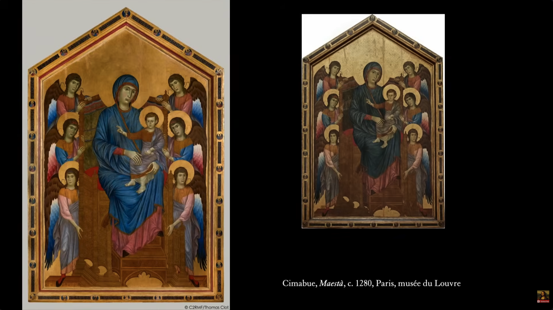 Video highlight: Présentation de l'exposition Revoir Cimabue. Aux origines de la peinture italienne (in FRENCH)