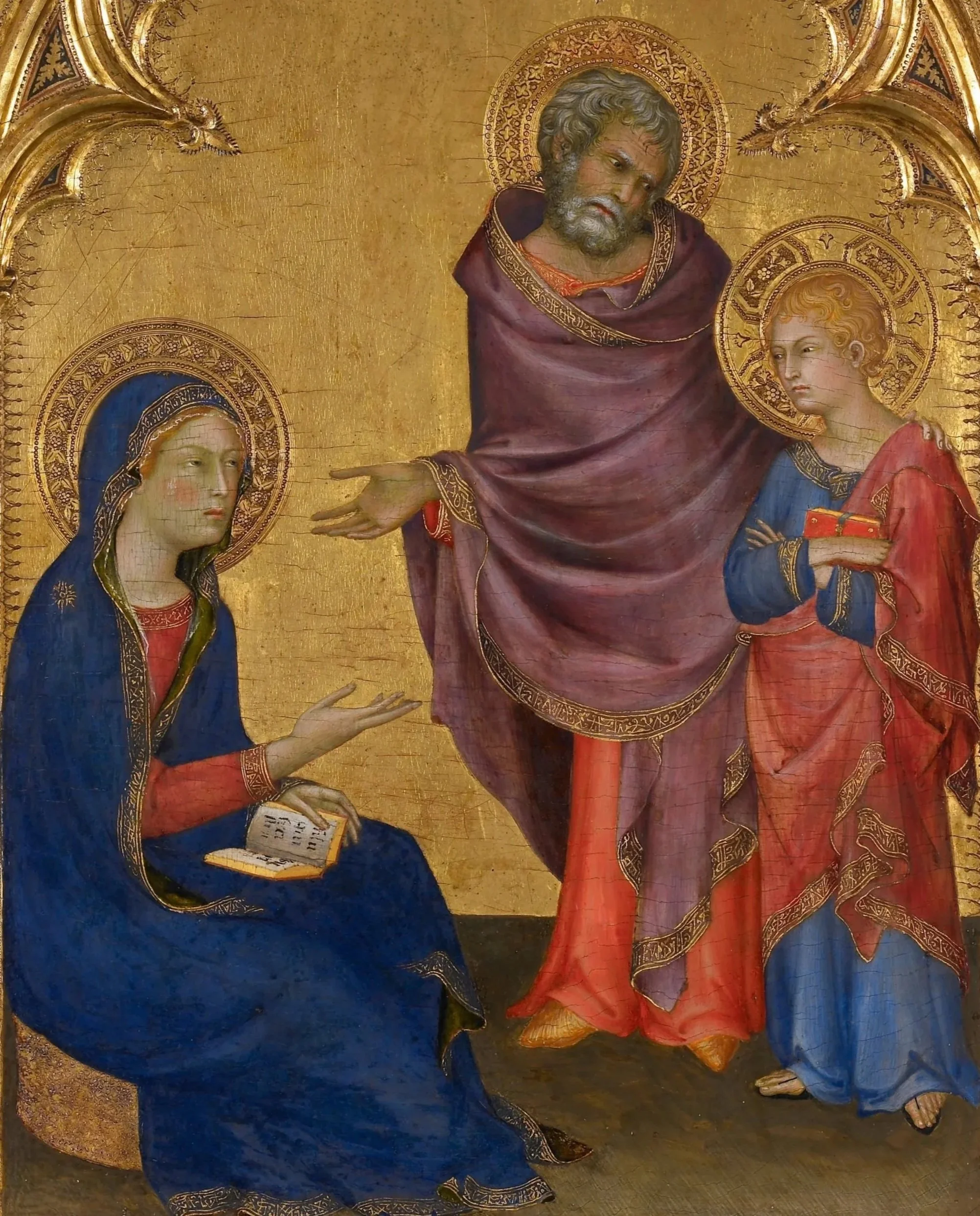 Did you know? .. why does Christ look so unfamiliar here — neither infant nor man?