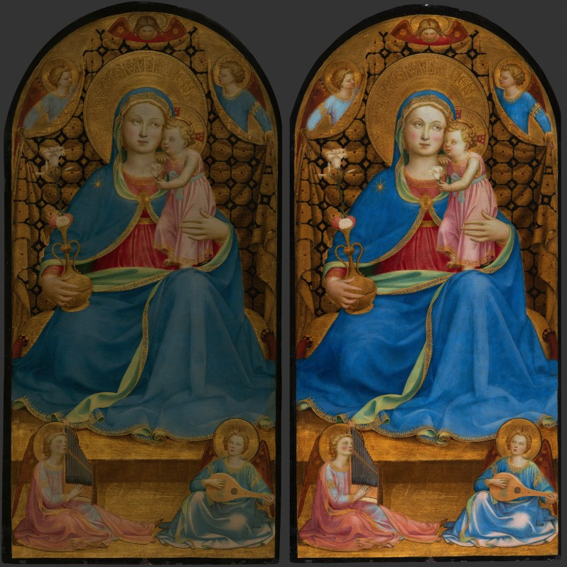 Special display: Restoration of The Virgin of Humility