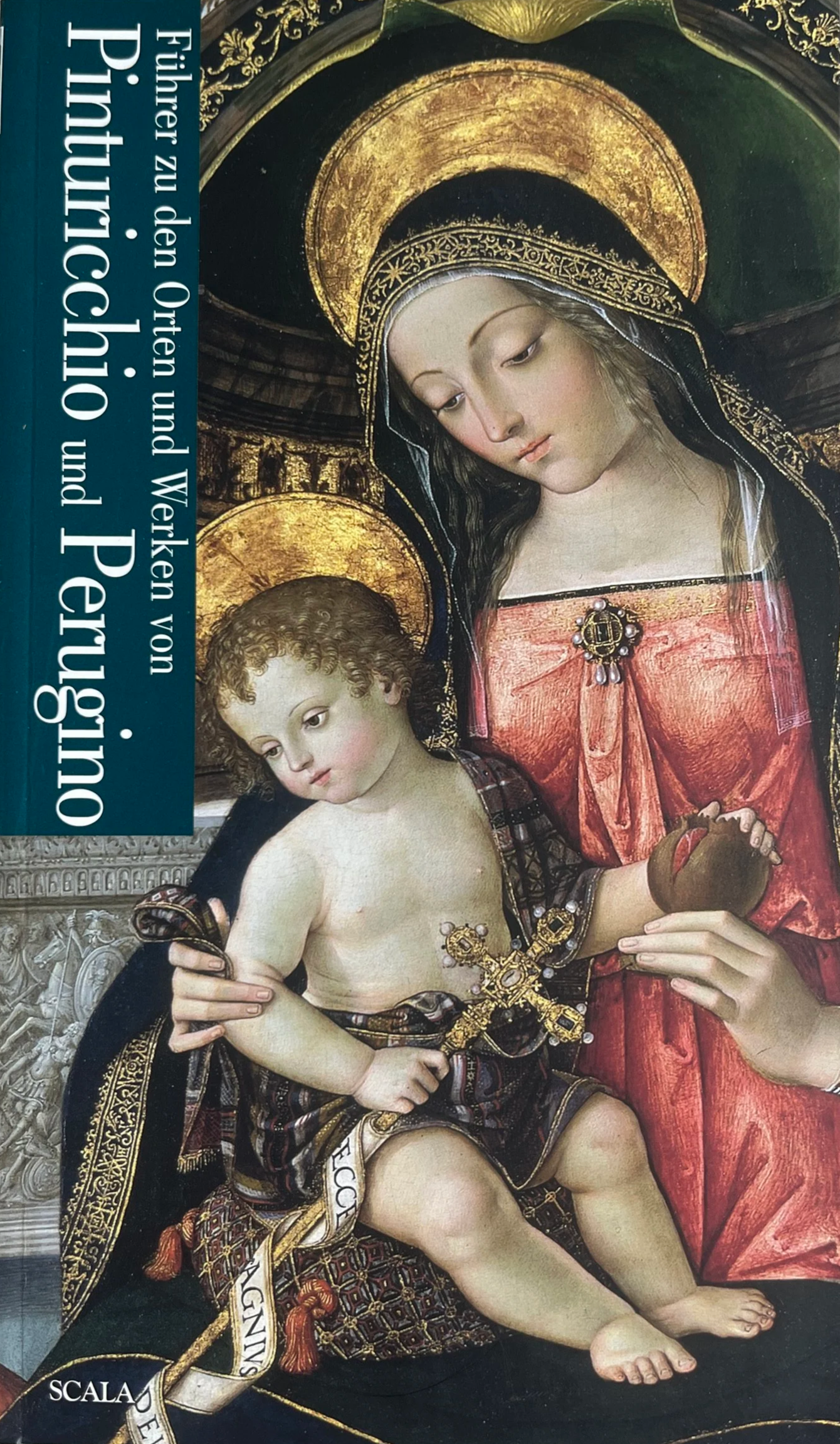 Führer zu den Orten und Werken von Pinturicchio und Perugino (128 pages, used book)