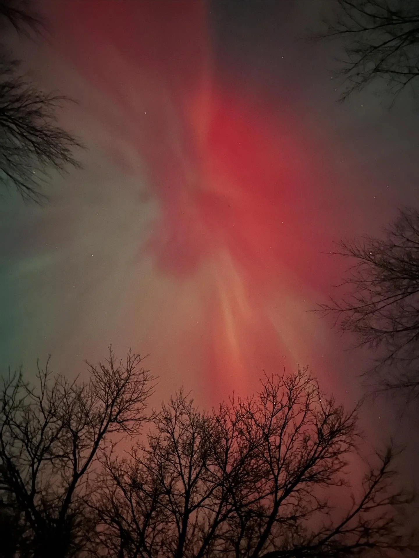 Epic light show last night. Heard there might be an encore tonight.
