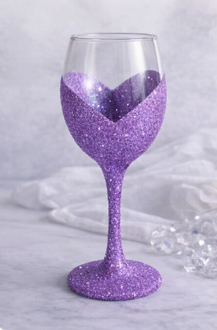Glitter Purple  Wine Glass.png