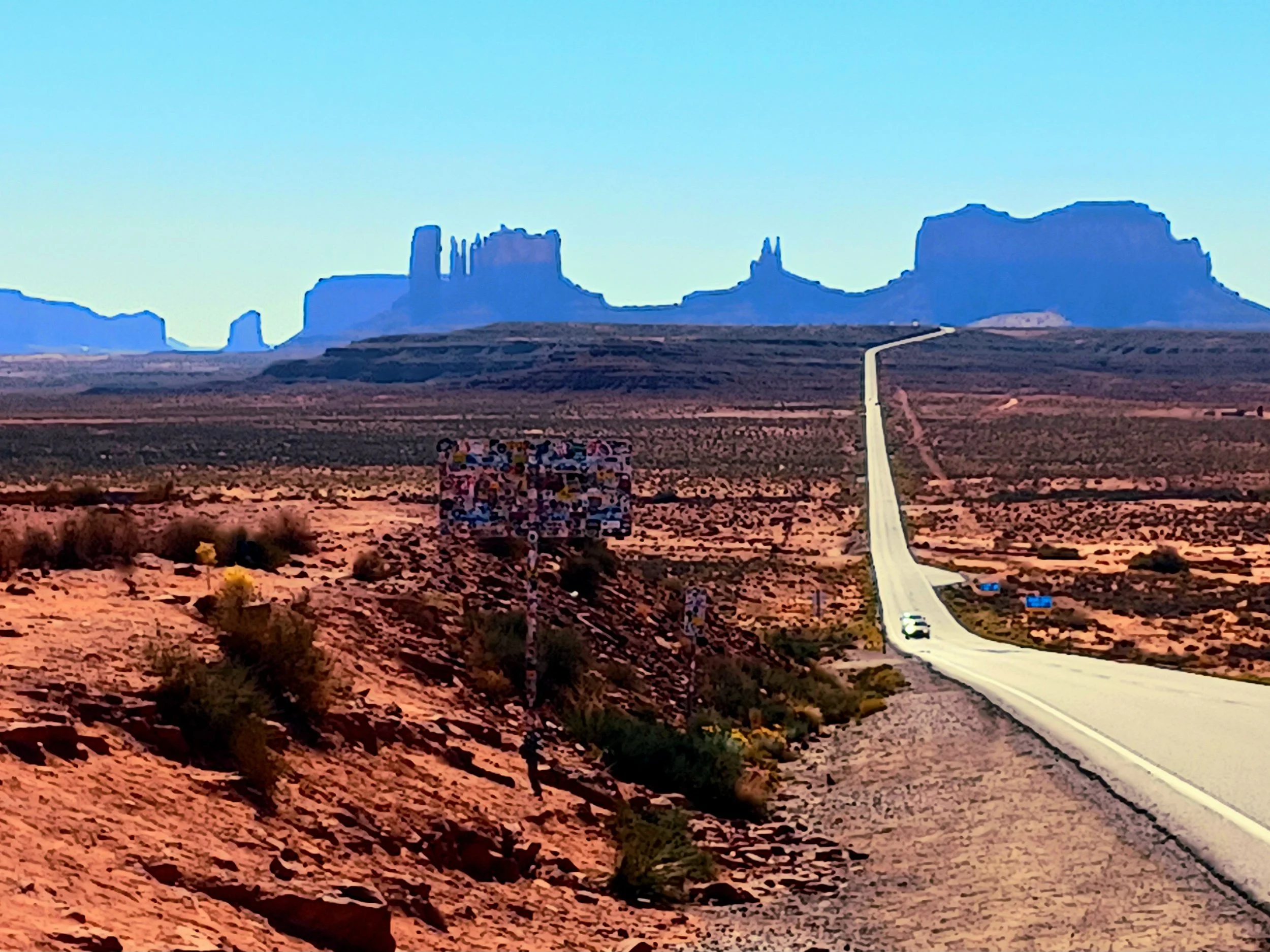 Sometimes the road seems endless and we just keep running.