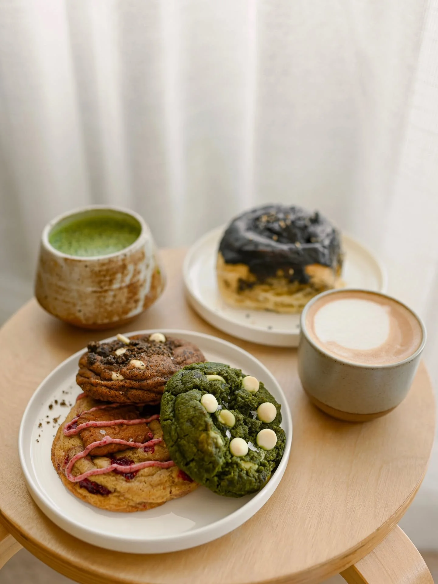 The wait is almost over. 🤍

Our very first Little Wins preorder drop opens this Sunday, July 12 at 10am.&nbsp;
🍵 Matcha white chocolate cookies
🍪 Thai tea white chocolate cookies
🍓 Strawberry Biscoff cookies
🖤 Black sesame rolls

Pre-order/remin