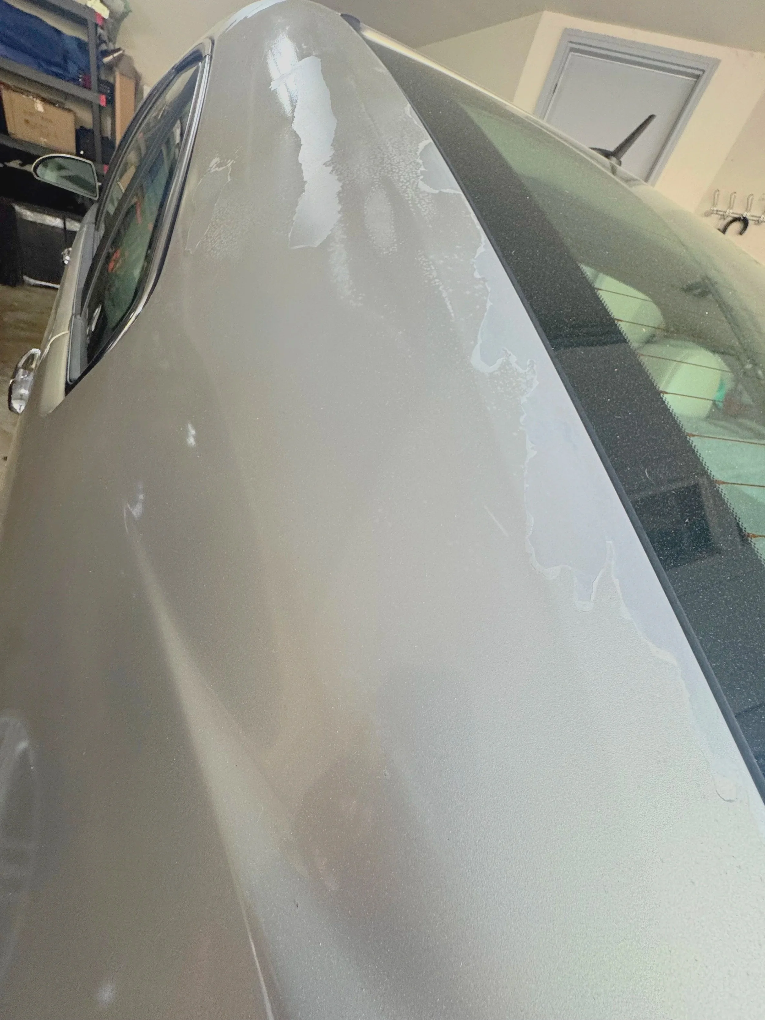 Some clearcoat flaking