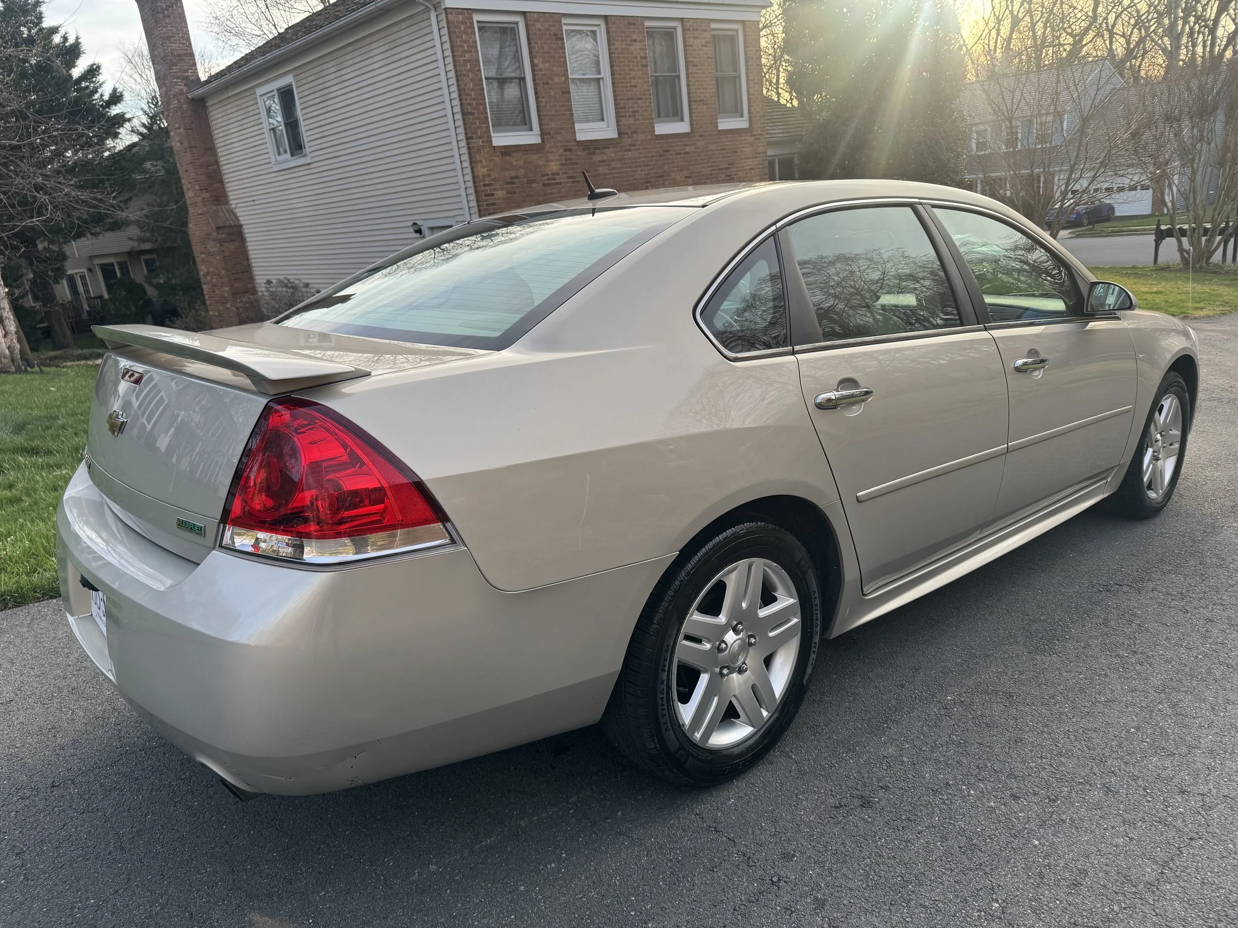 Clean exterior, minimal paint flaws