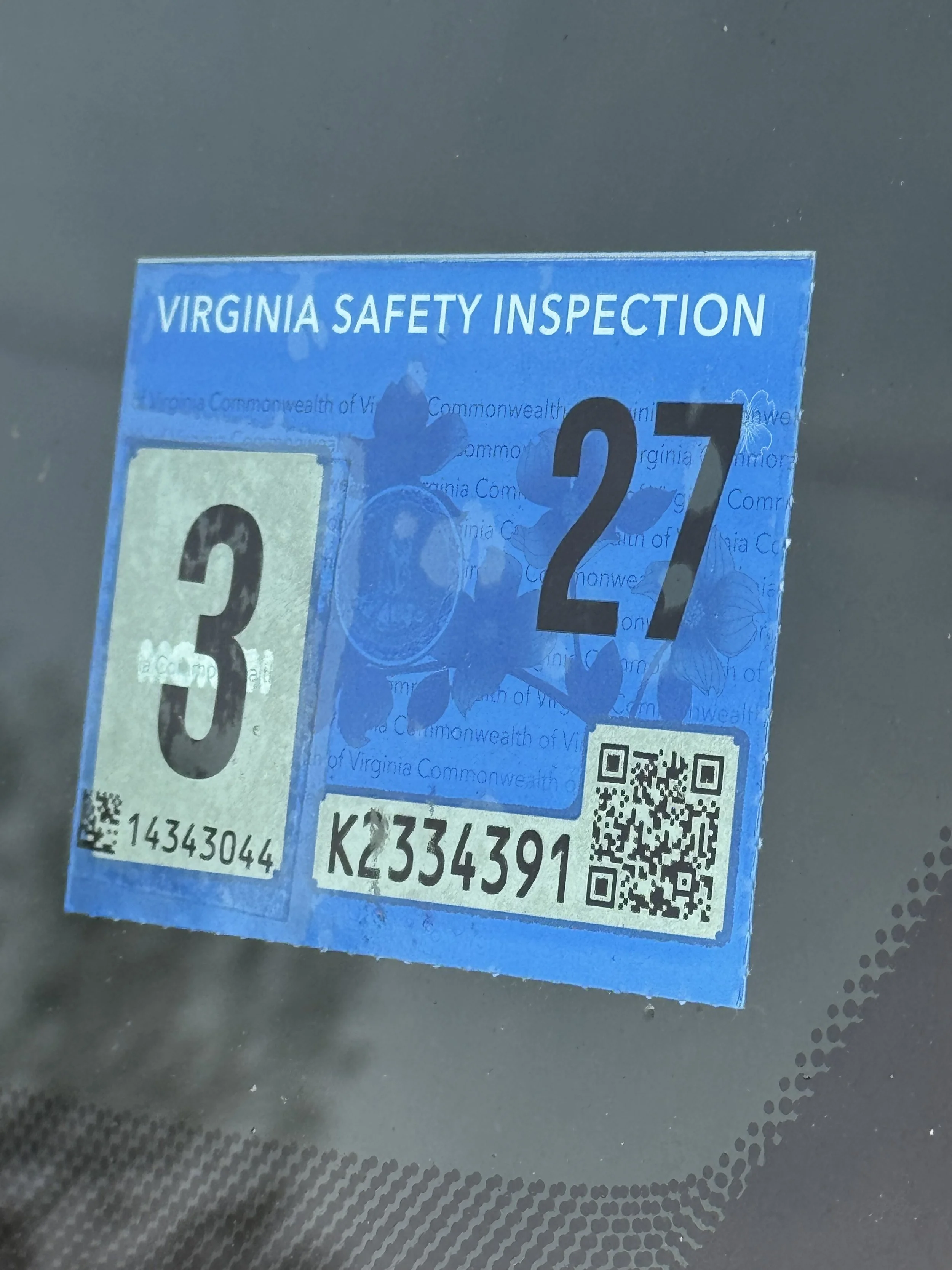 Fresh VA safety inpection