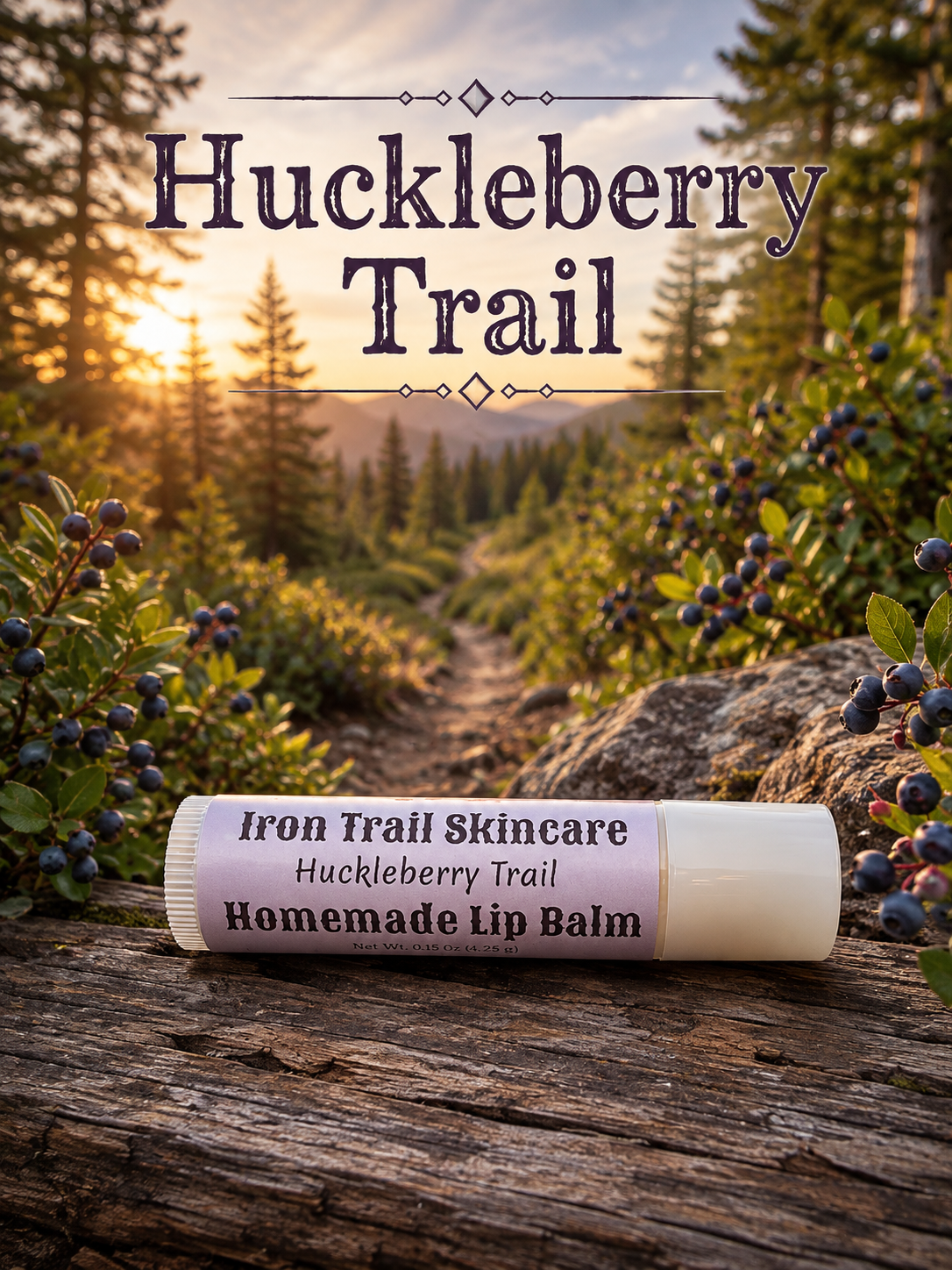 Huckleberry Trail Lip Balm