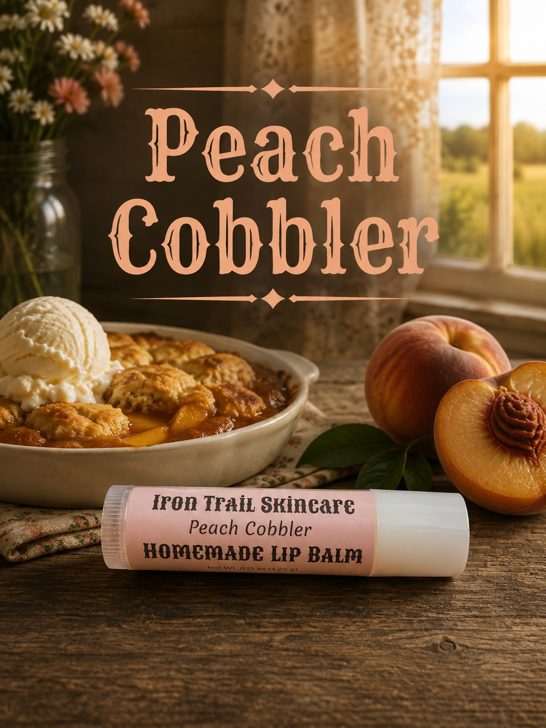 Peach Cobbler Lip Balm