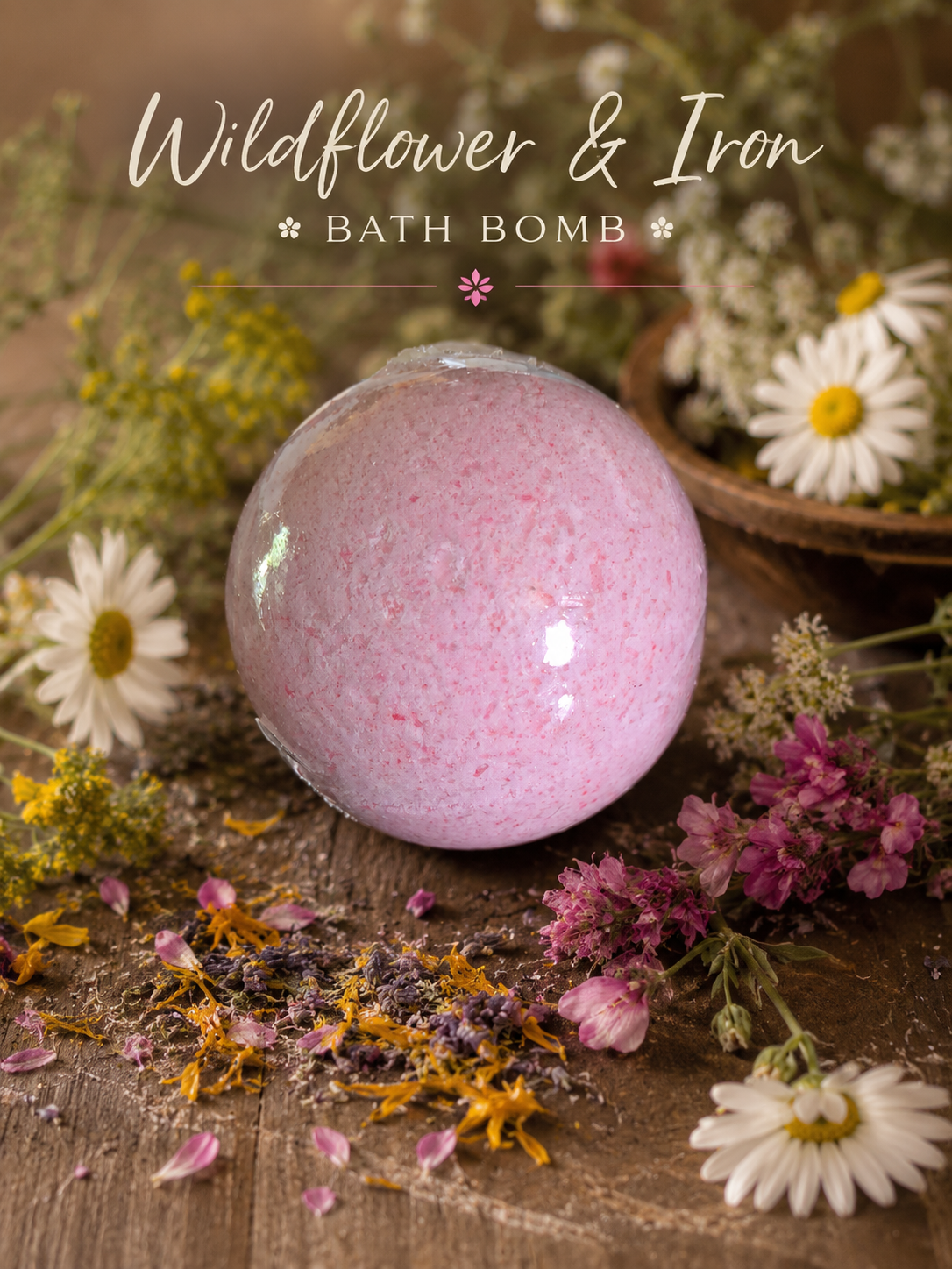 Wildflower & Iron Bath Bomb
