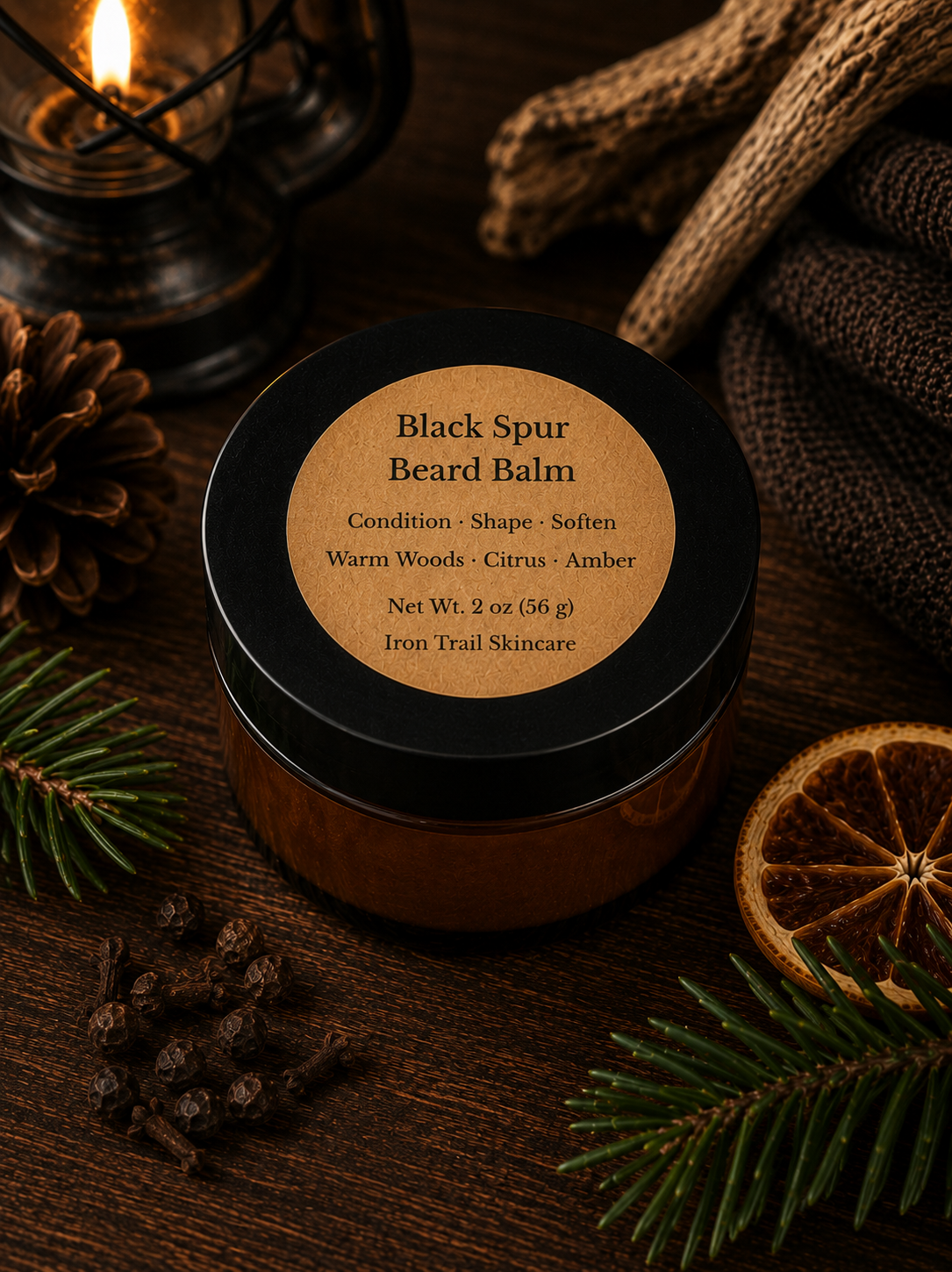 Black Spur Beard Balm
