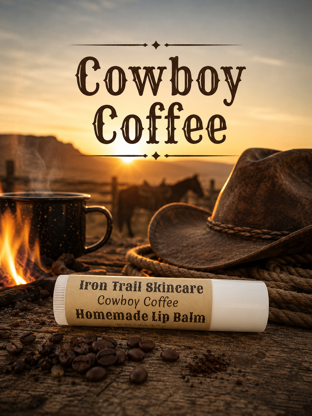 Cowboy Coffee Lip Balm