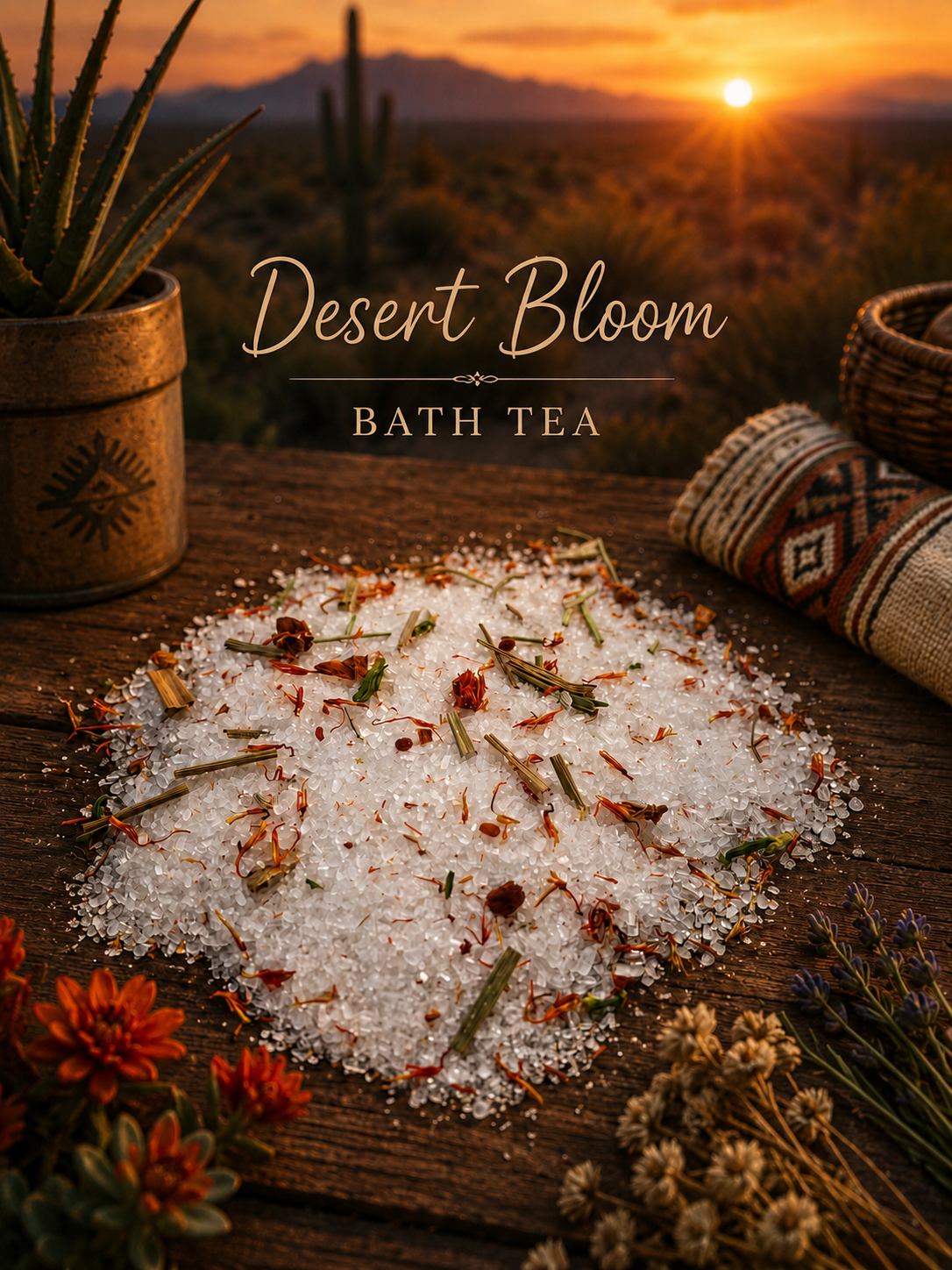 Desert Bloom Bath Tea