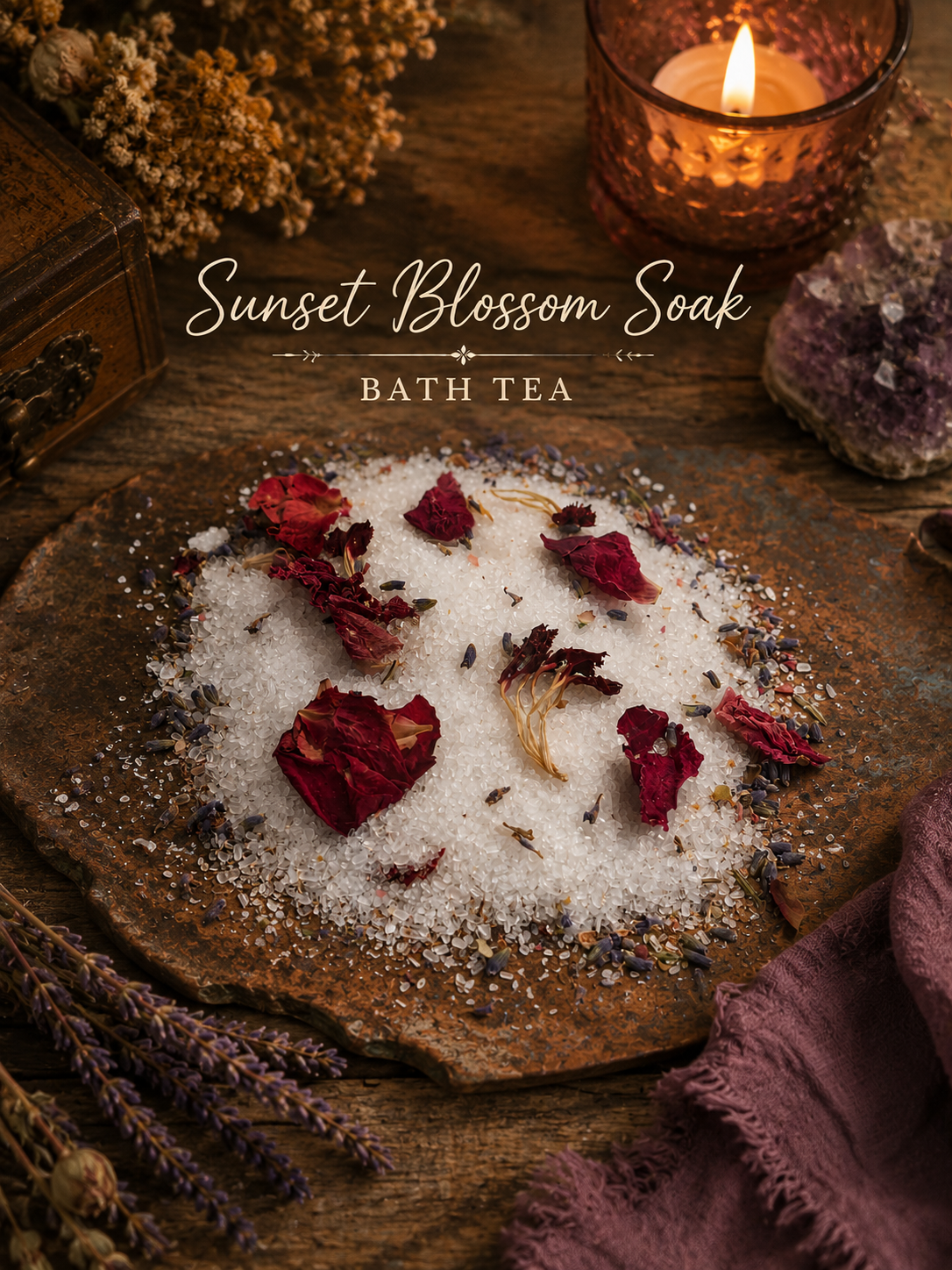 Sunset Blossom Soak Bath Tea