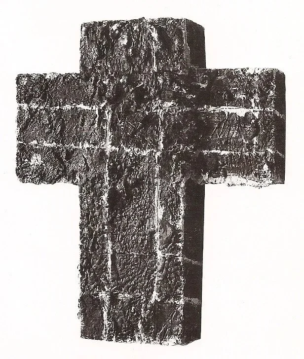 Berlin Gothic, 1981, Pigment and wax on paper
33 x 28.75 inches, Collection of the Metropolitan Museum of Art, NYC
