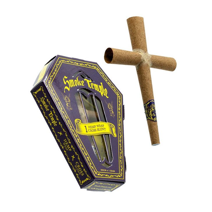 Smoke Temple Hemp Wrap Cross Cone