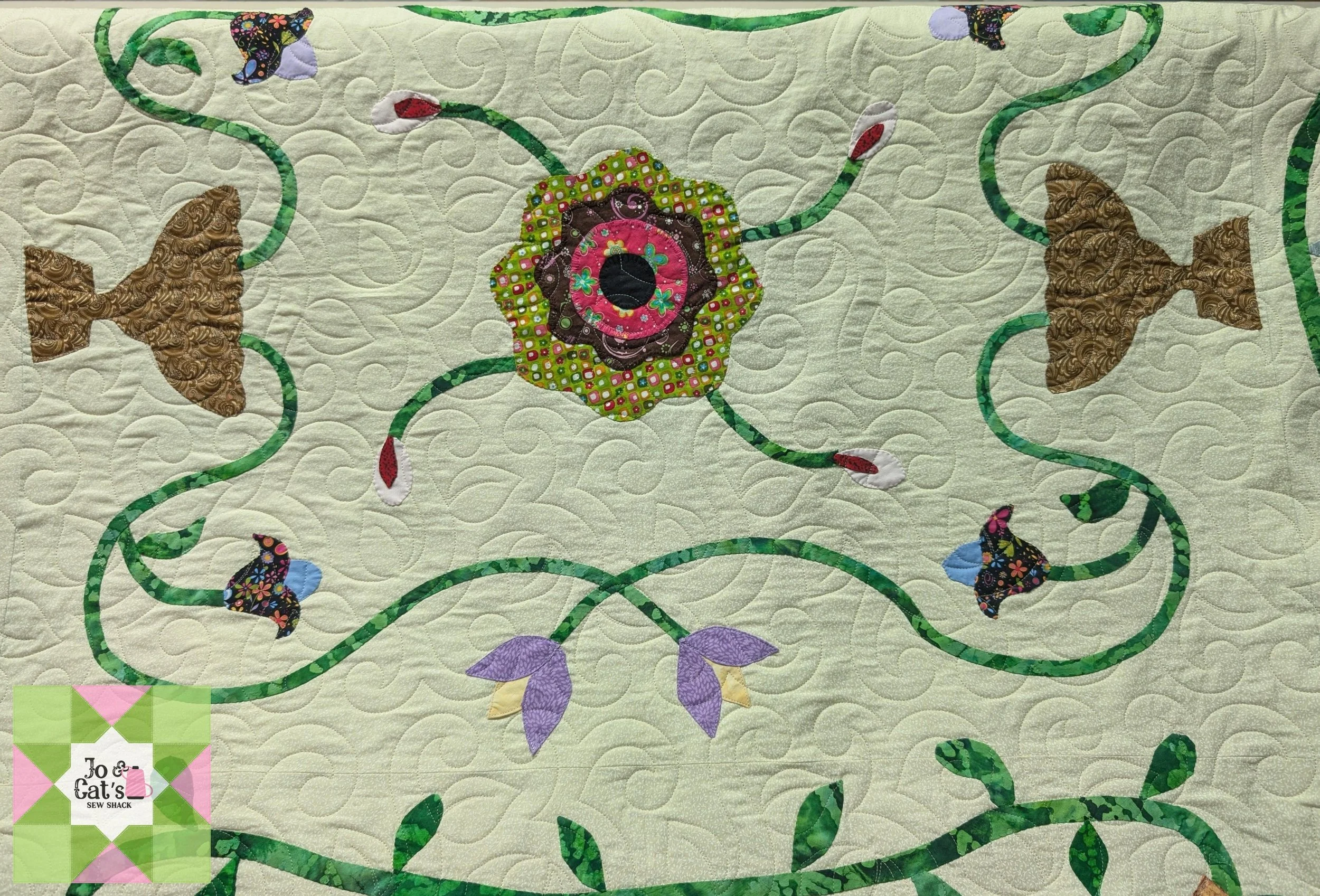 Hand Stitched Garden