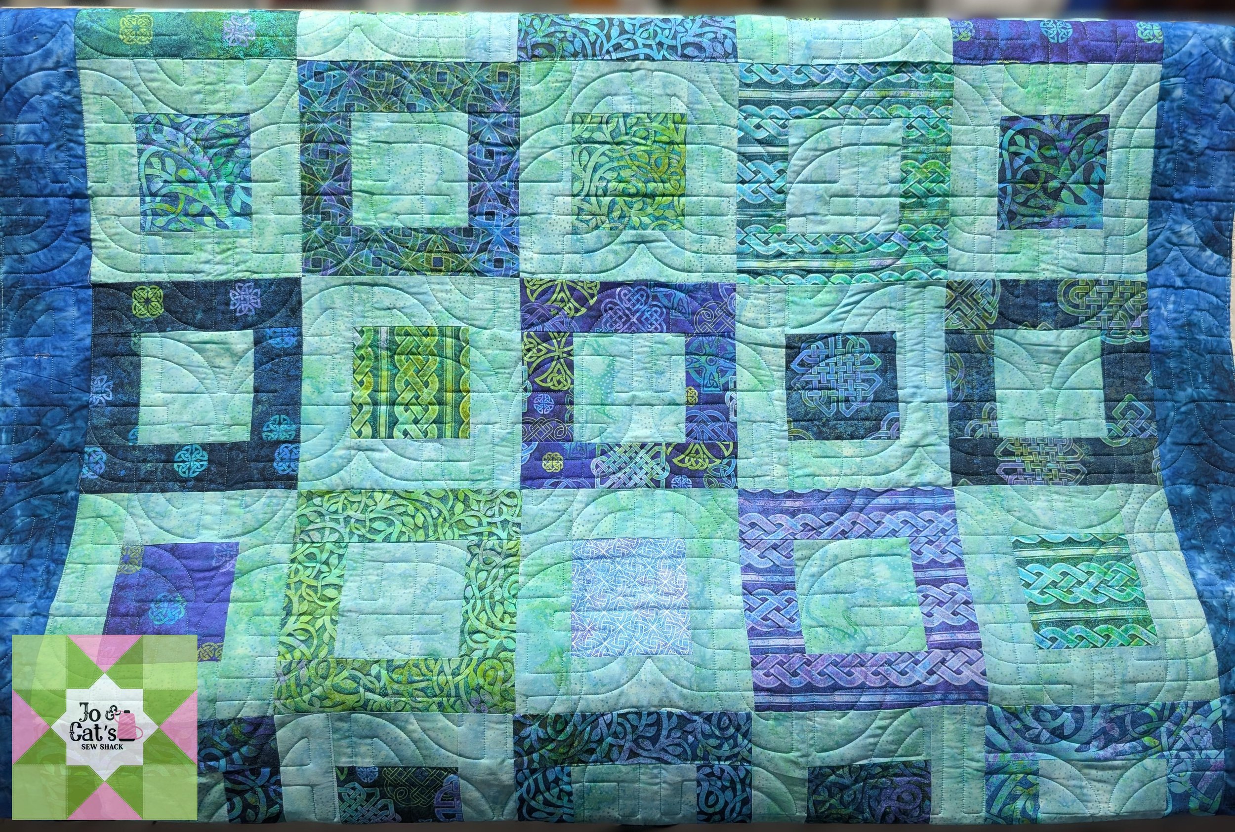Boxed in with Celtic Fabrics