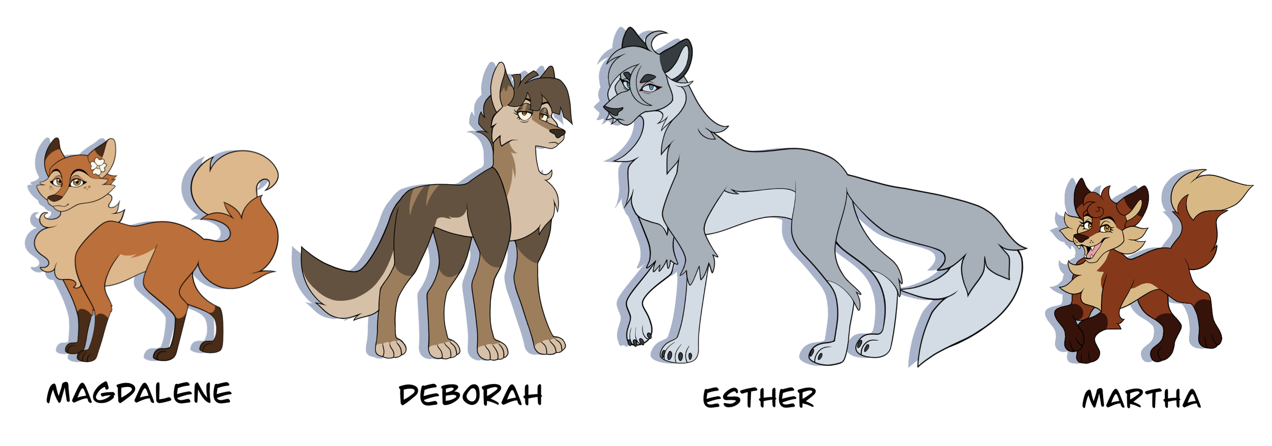 Wild Thing - Woodborne character lineup