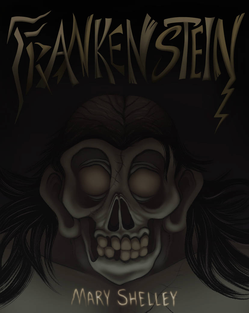 Frankenstein (Mary Shelley) - Book Cover Design Concept (2022)