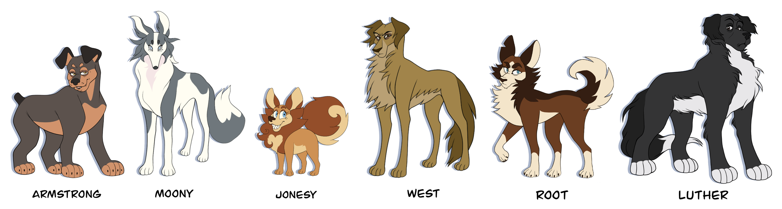 Wild Thing - Cityborne character lineup