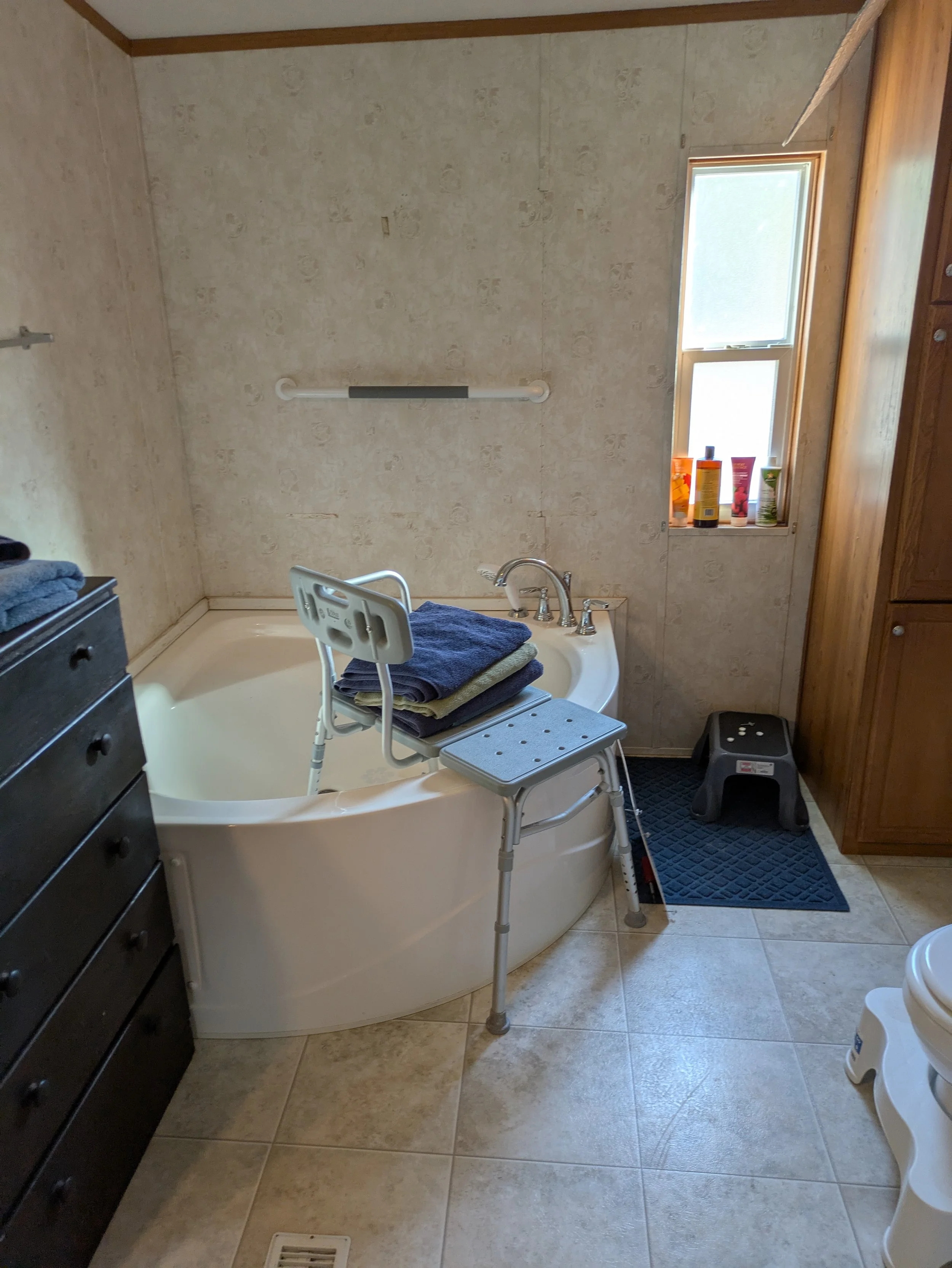 Shower Install Before