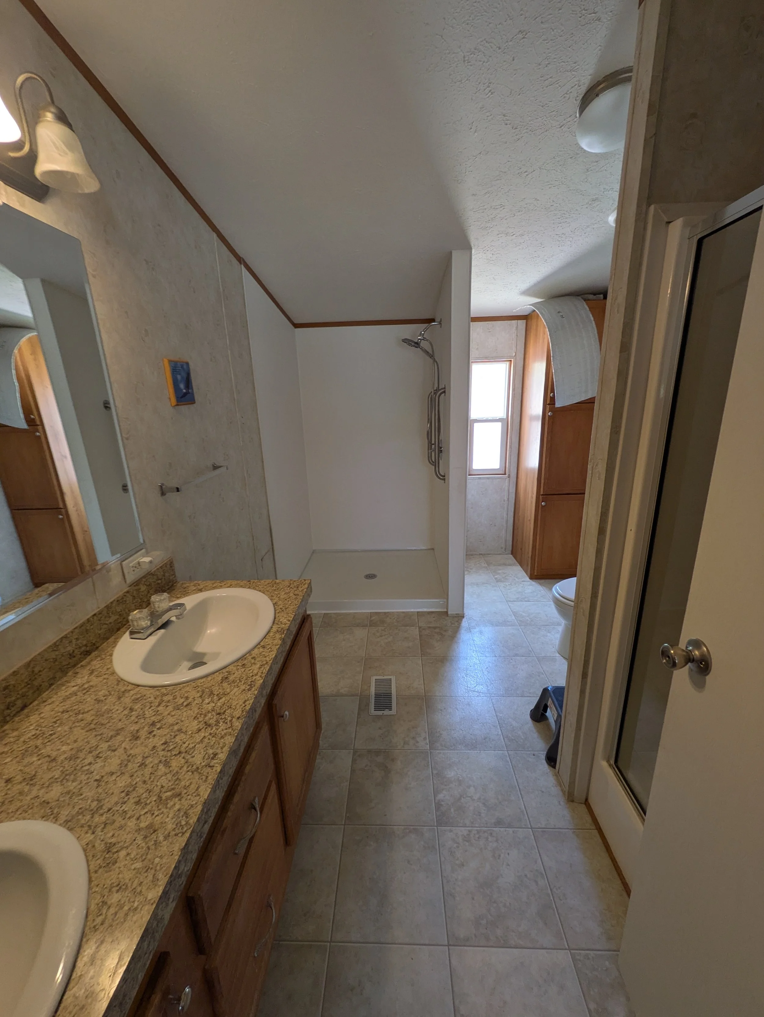 Shower Install After