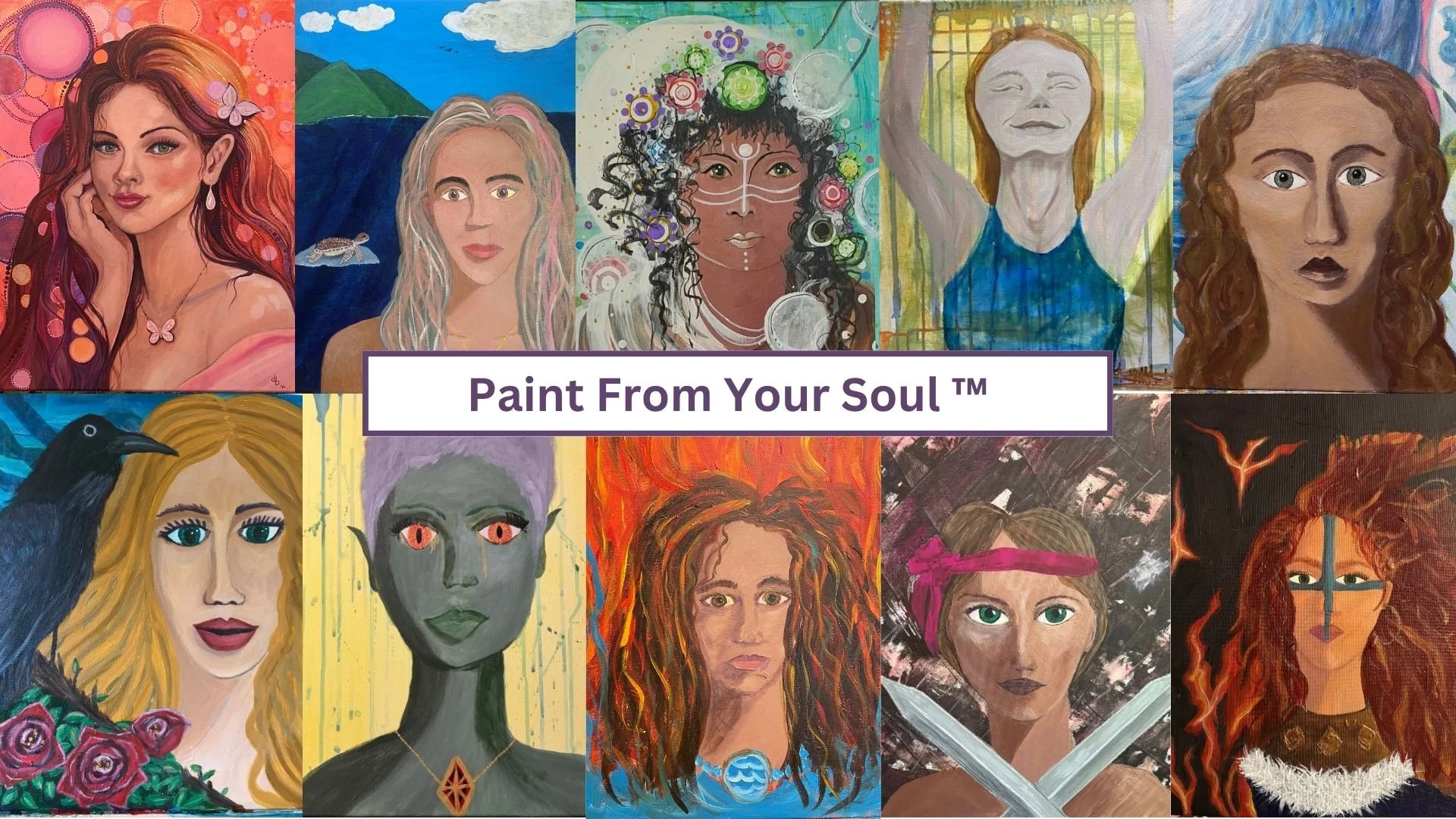 Paint From Your Soul for LBGTQ+ - In Person