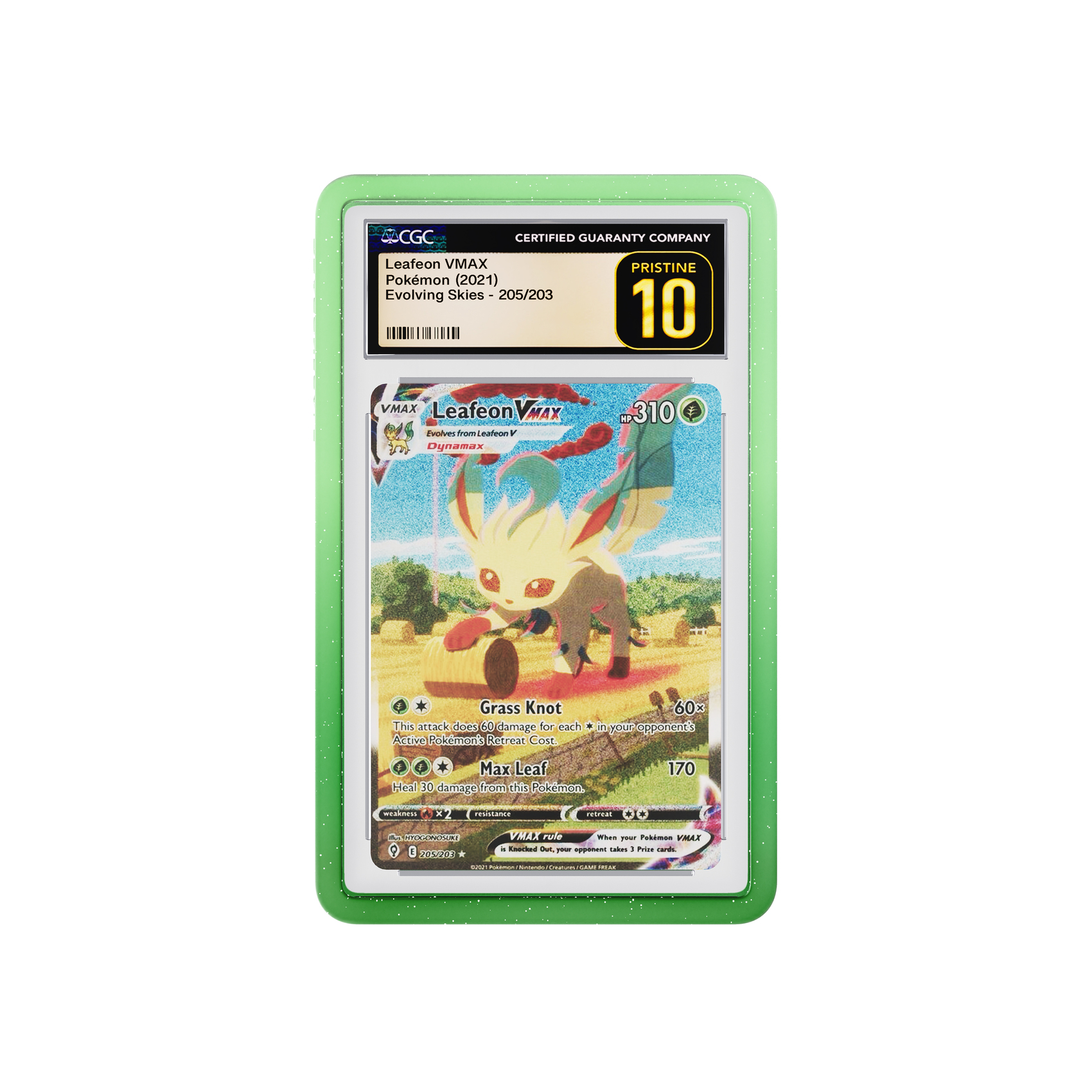 Dragonscale CGC Slab Guard (Radiant Verdant)