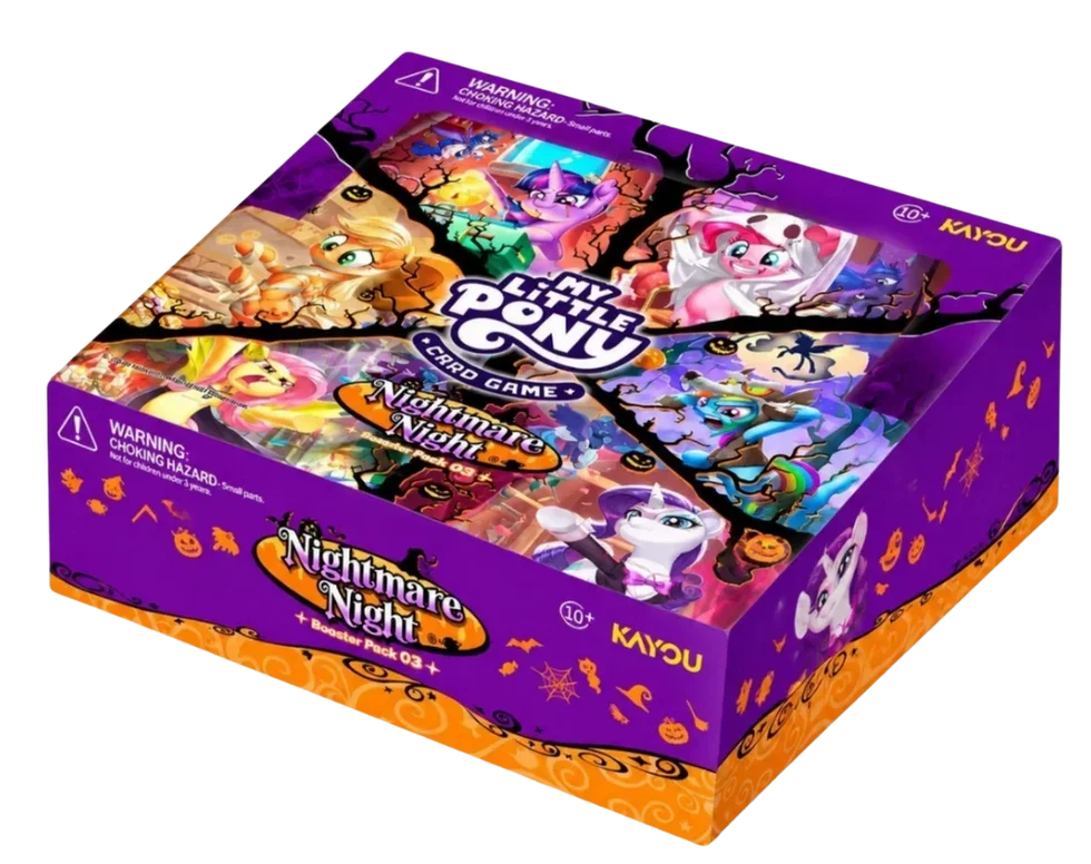 Kayou My Little Pony Card Game Booster Box Nightmare Night