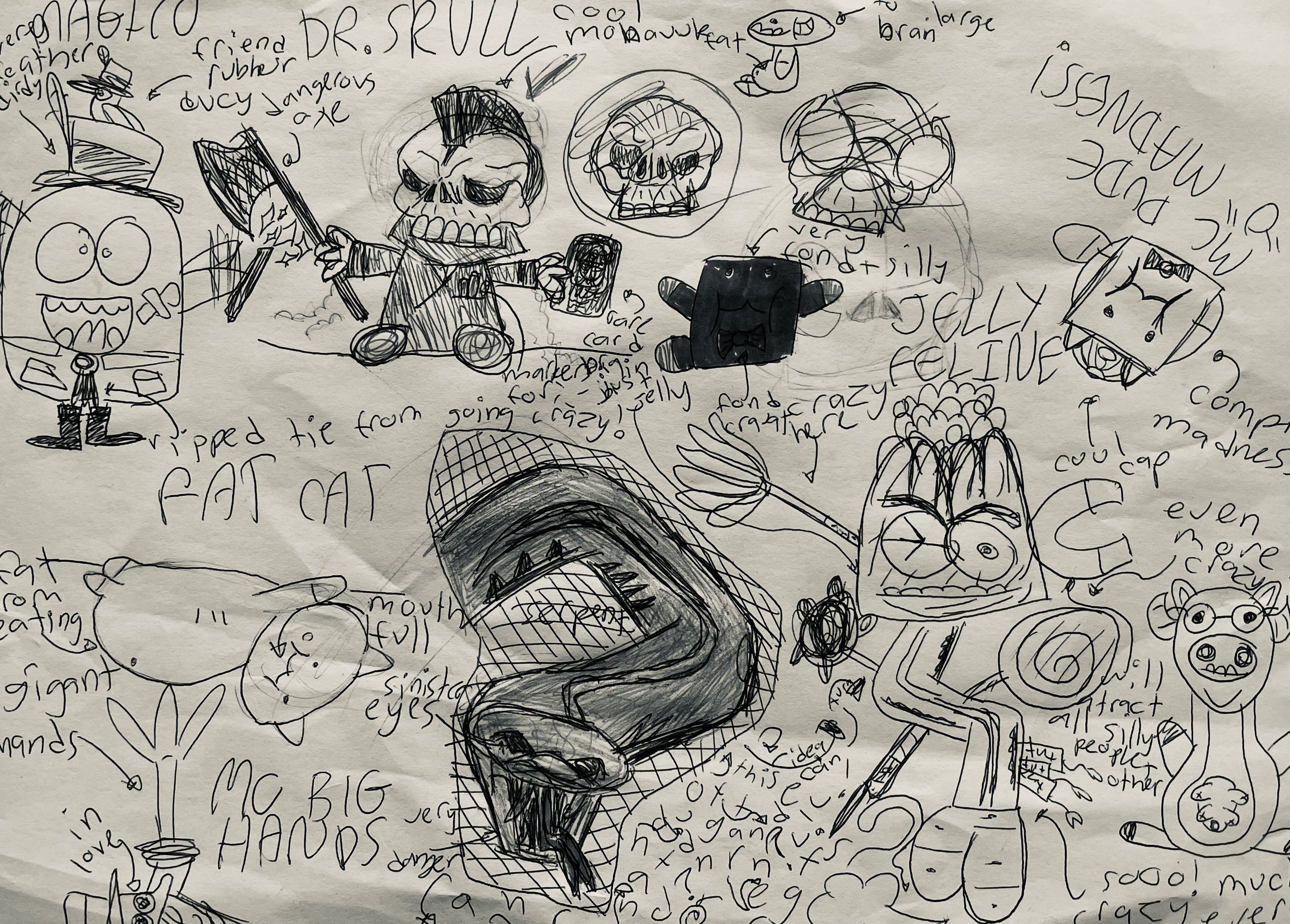 Dr Skull & Fat Cat
