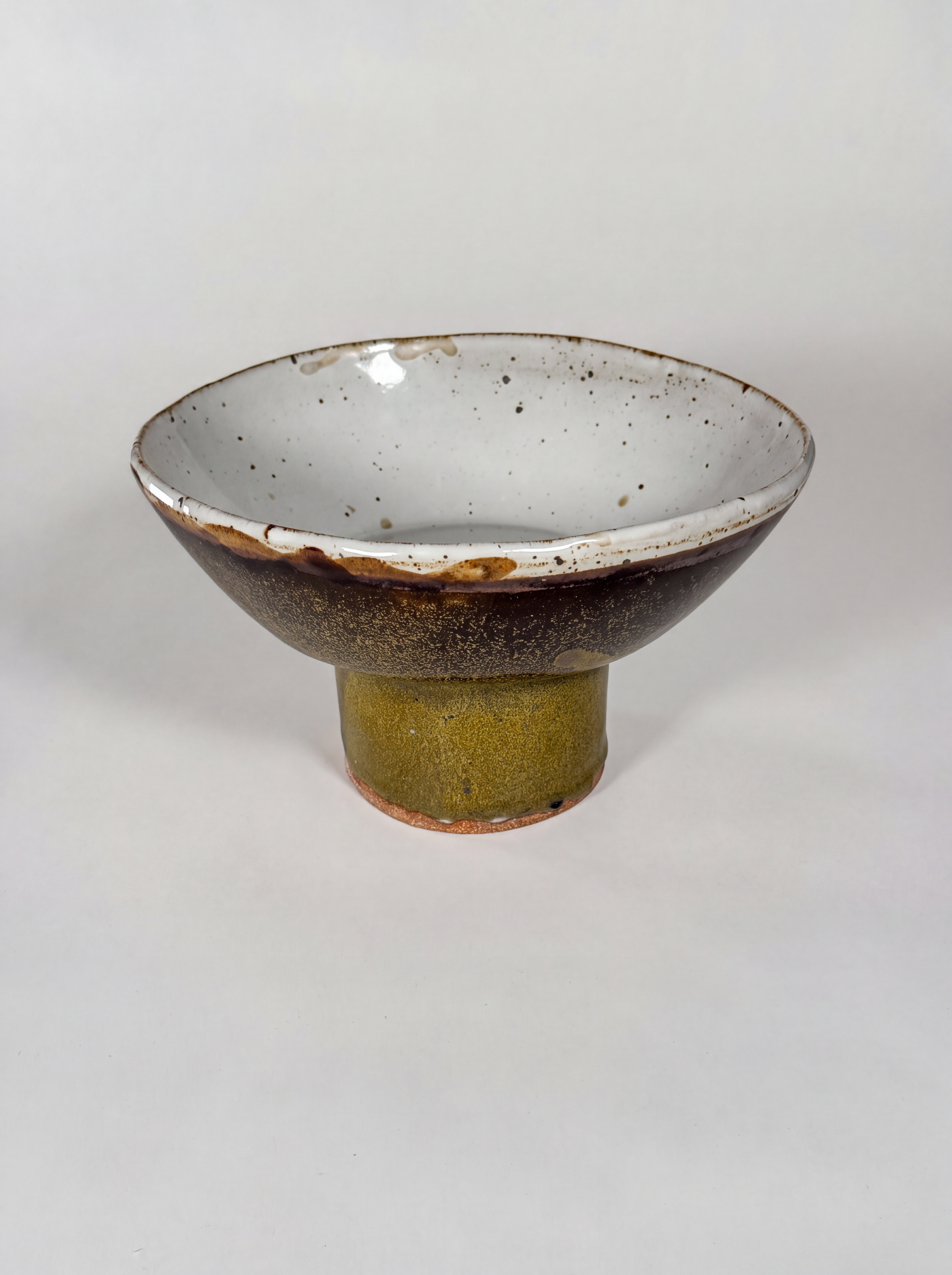 Ungaschpat Oil Spot Handmade Raised Bowl