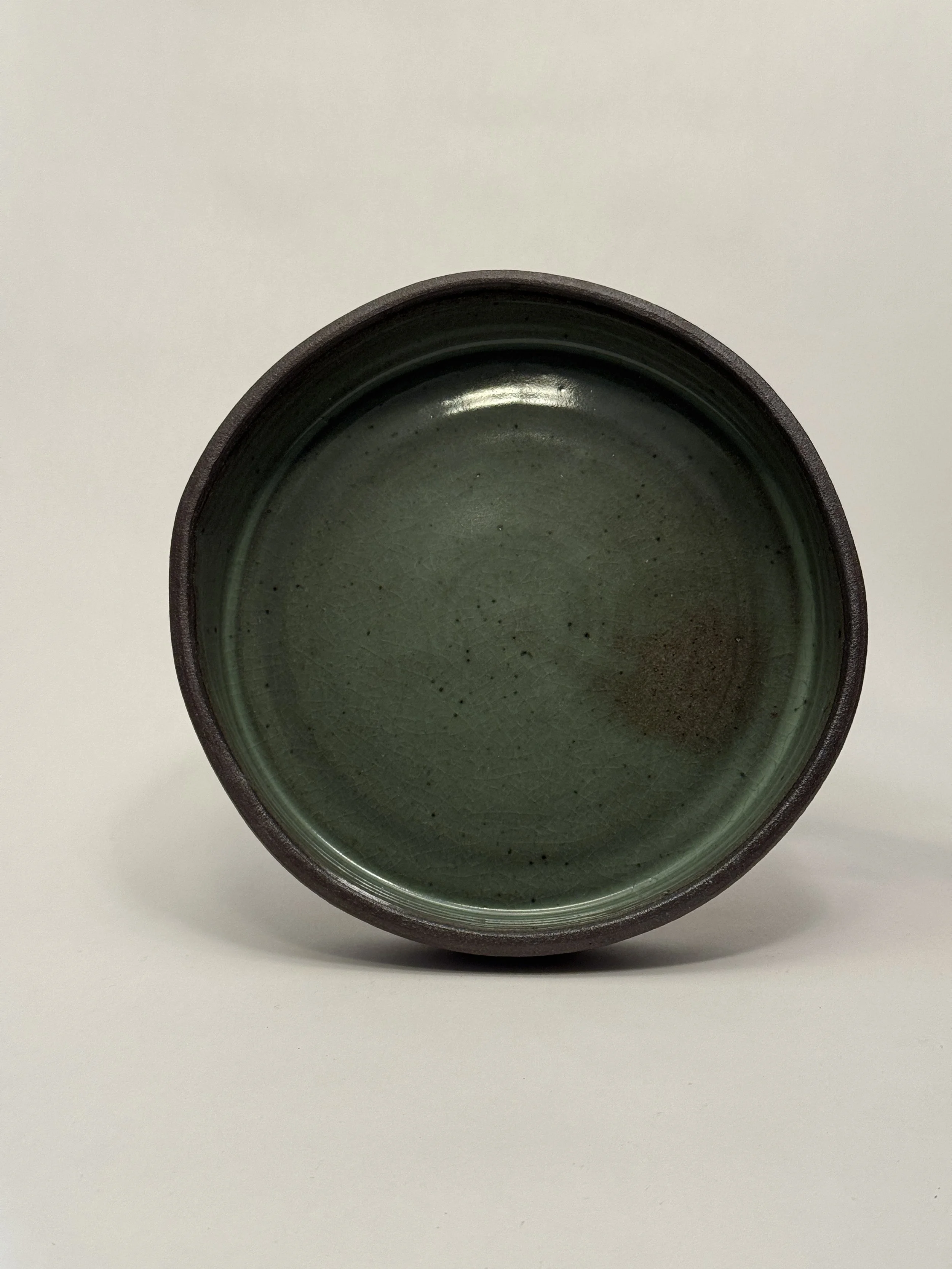 Terra Seaglass Wide Serving Bowl