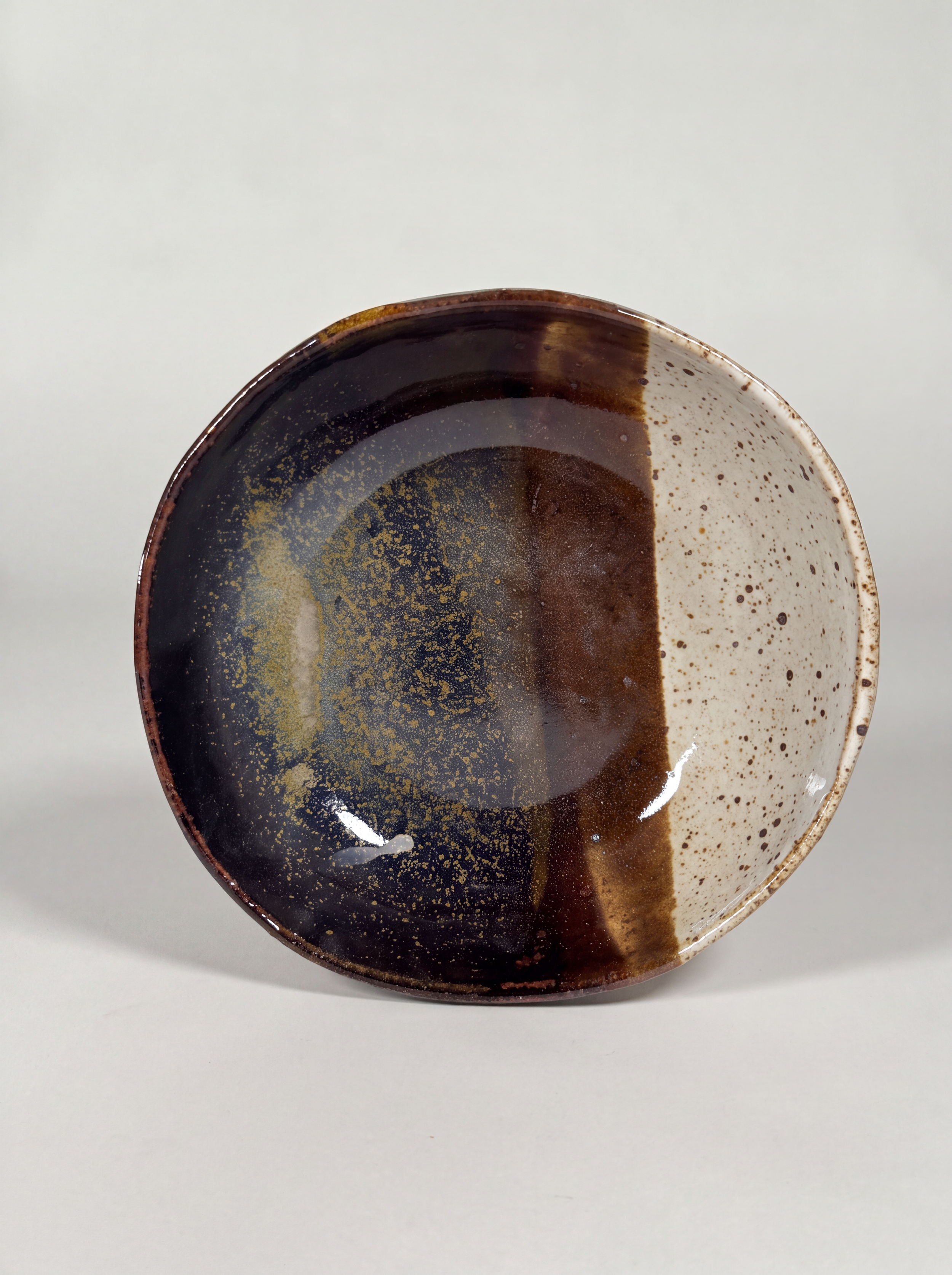 Ungaschpat Oil Spot Handmade Bowl