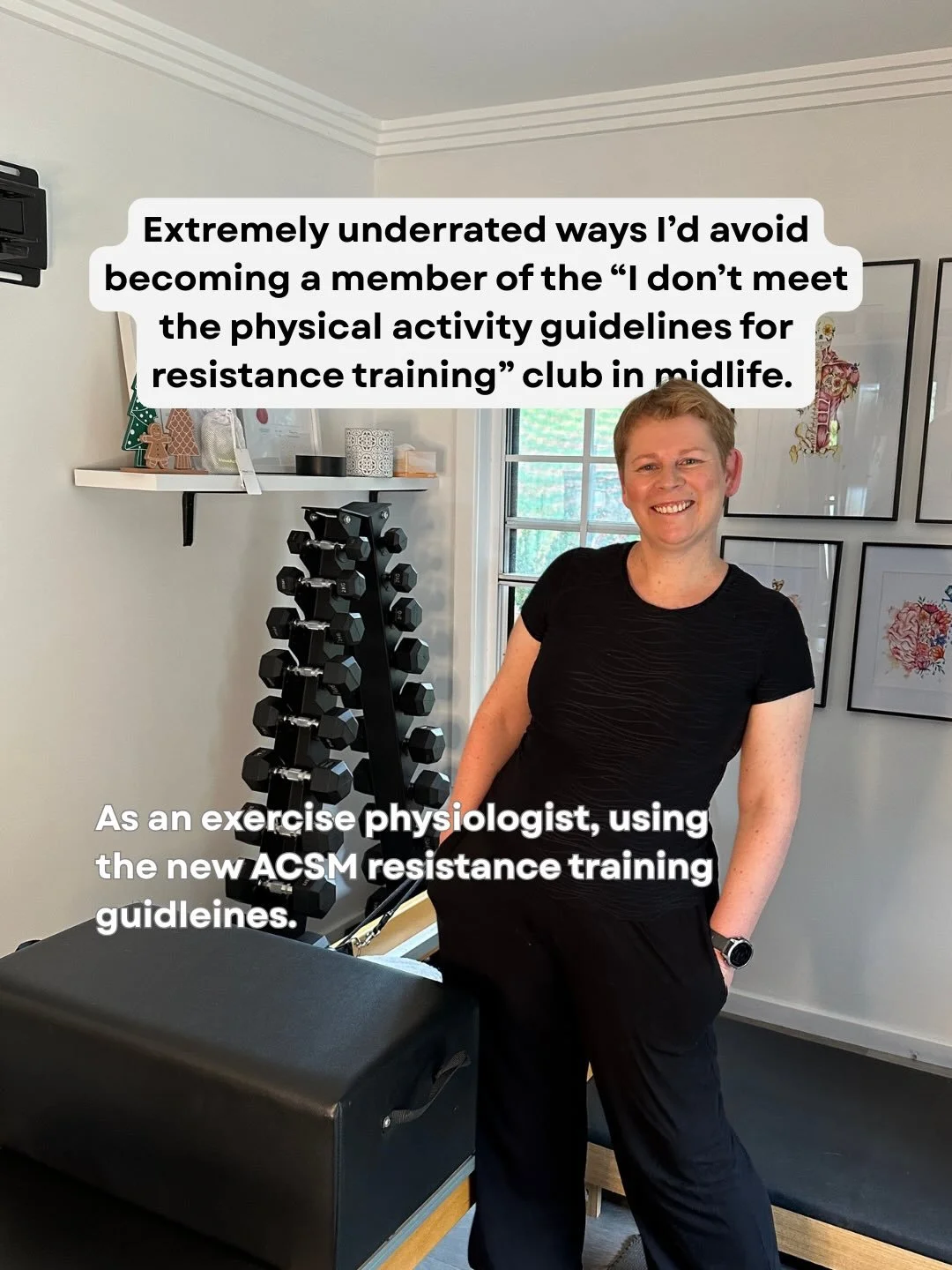 Well, it looks like the ACSM and I are on the same page. Funny that. #evidencedbasedexercise