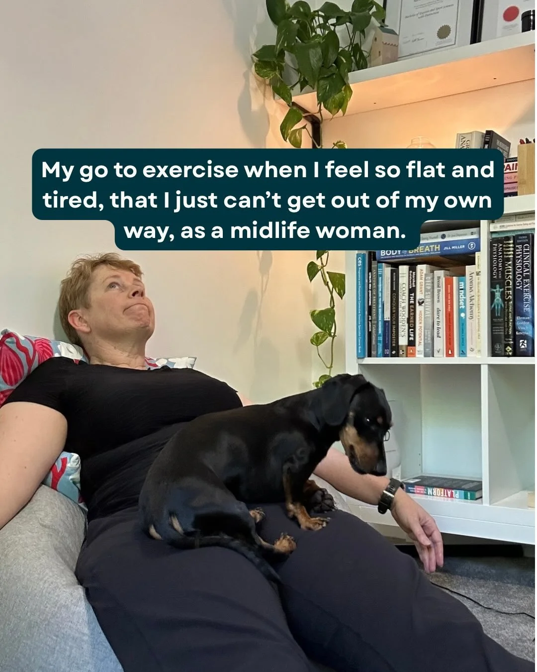 Exercise doesn&rsquo;t have to be all or nothing. Especially in midlife when we&rsquo;re likely to have fluctuating energy levels due to poor sleep, or just life in general. 

And sometimes it&rsquo;s the starting that&rsquo;s the hardest part. Once 