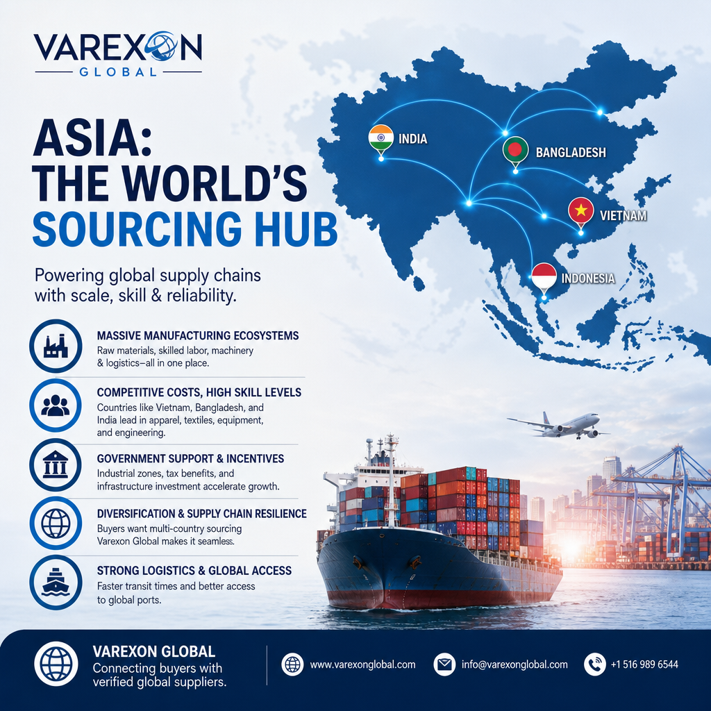 Asia &amp; Southeast Asia: The New Global Sourcing Hub Reshaping Global Trade