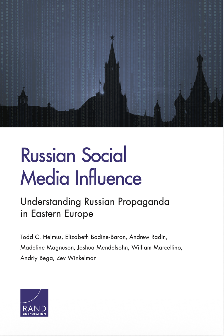 Russian Social Media Influence: Understanding Russian Propaganda in Eastern Europe</span>