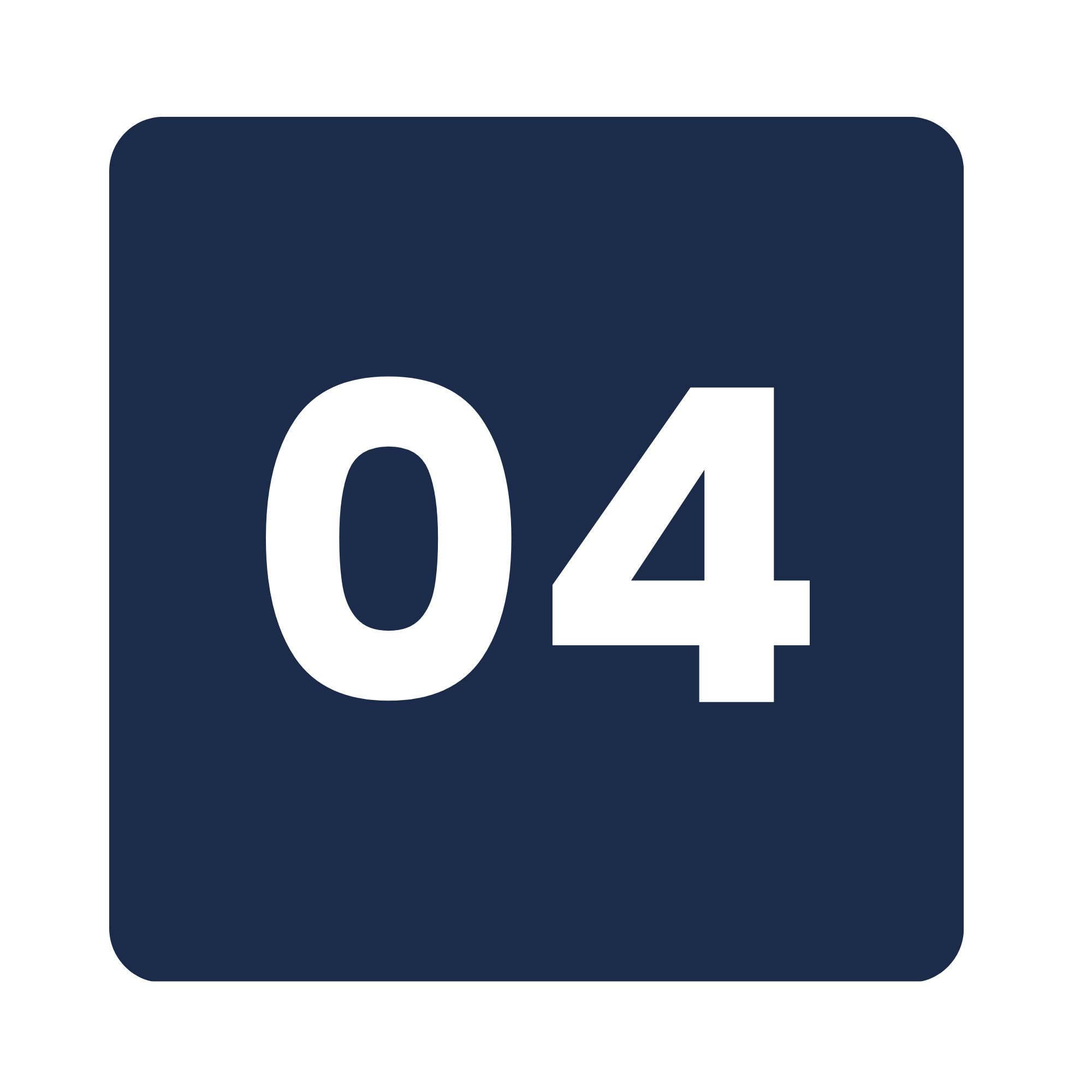 A stylized MAP icon with a dark navy background and white text reading '04'.