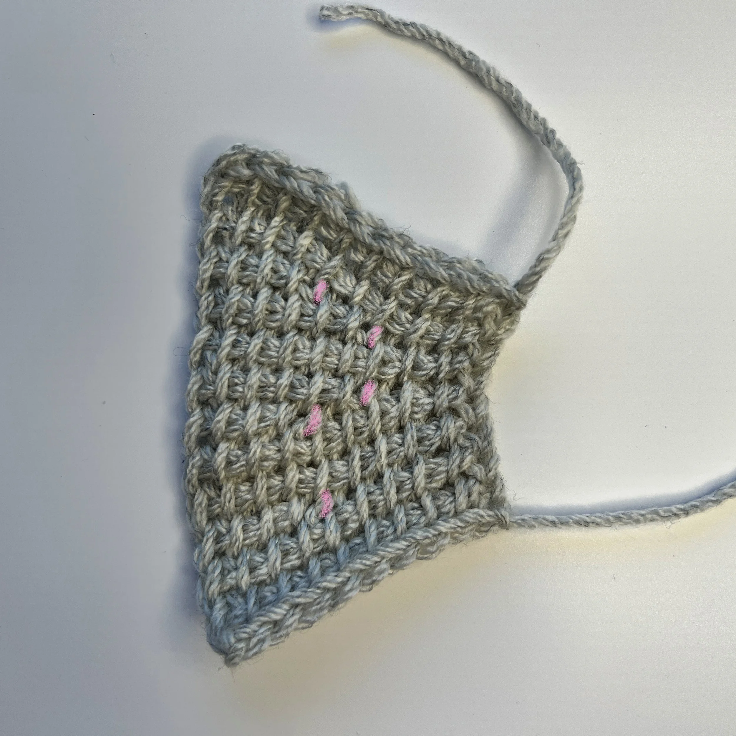 There is no limit to what you can do with short rows. You can make multiple short rows on top of each other but it’s best to stagger them – don’t make them all the same number of sts or you will get holes in the work! 

Here I've continued my swatch 